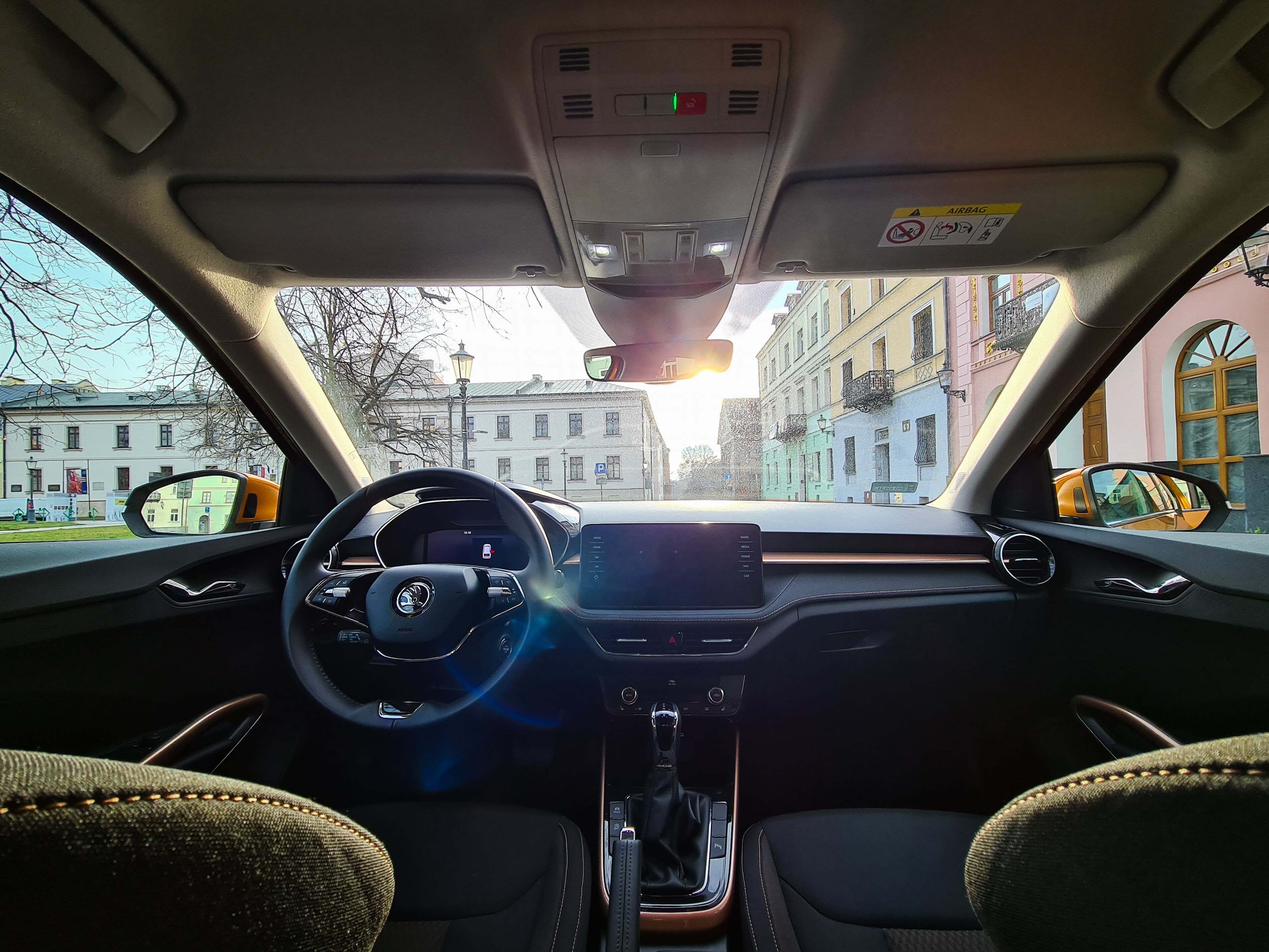 Skoda Fabia 2022 wnętrze