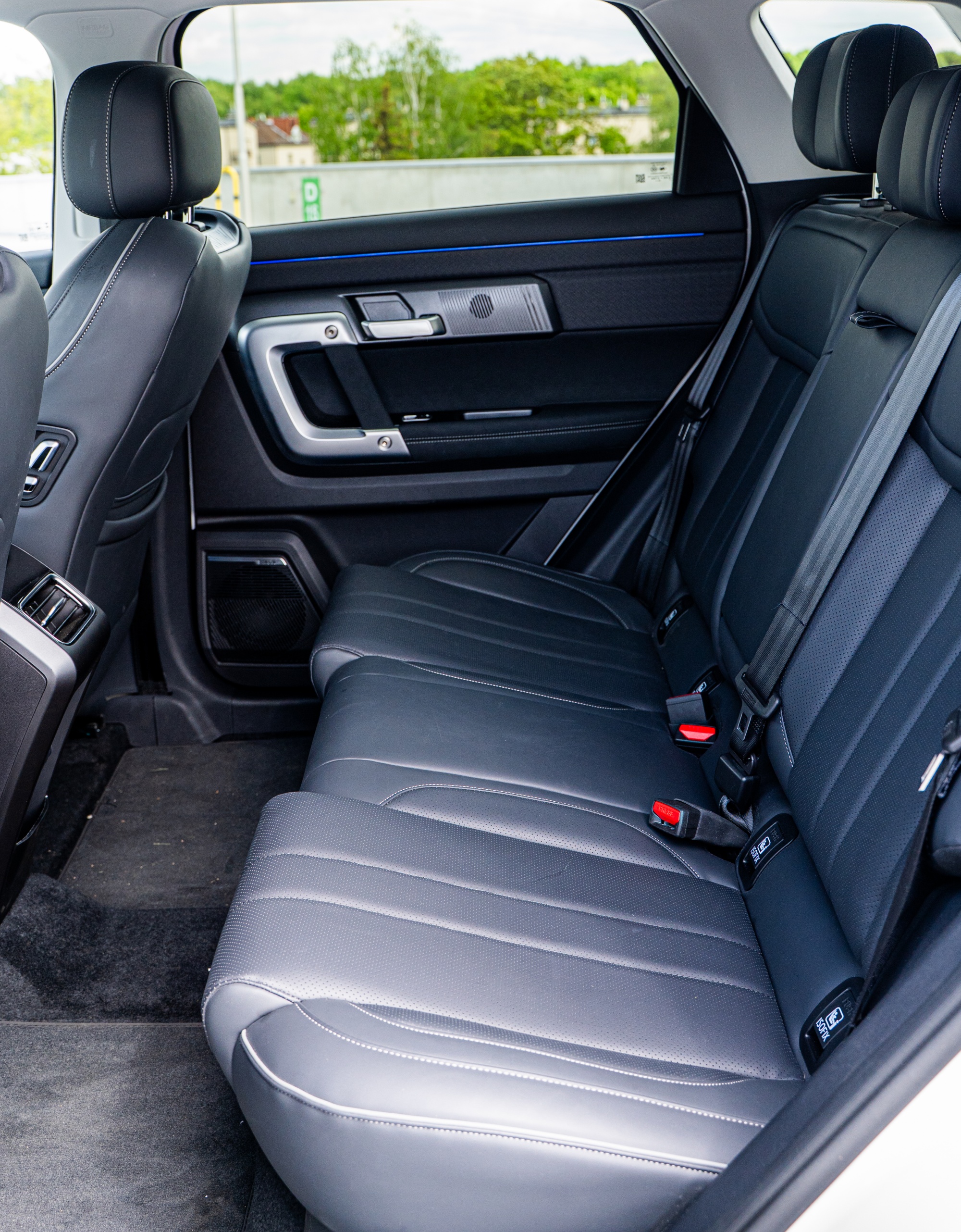 Jaecoo 7 tylny rząd