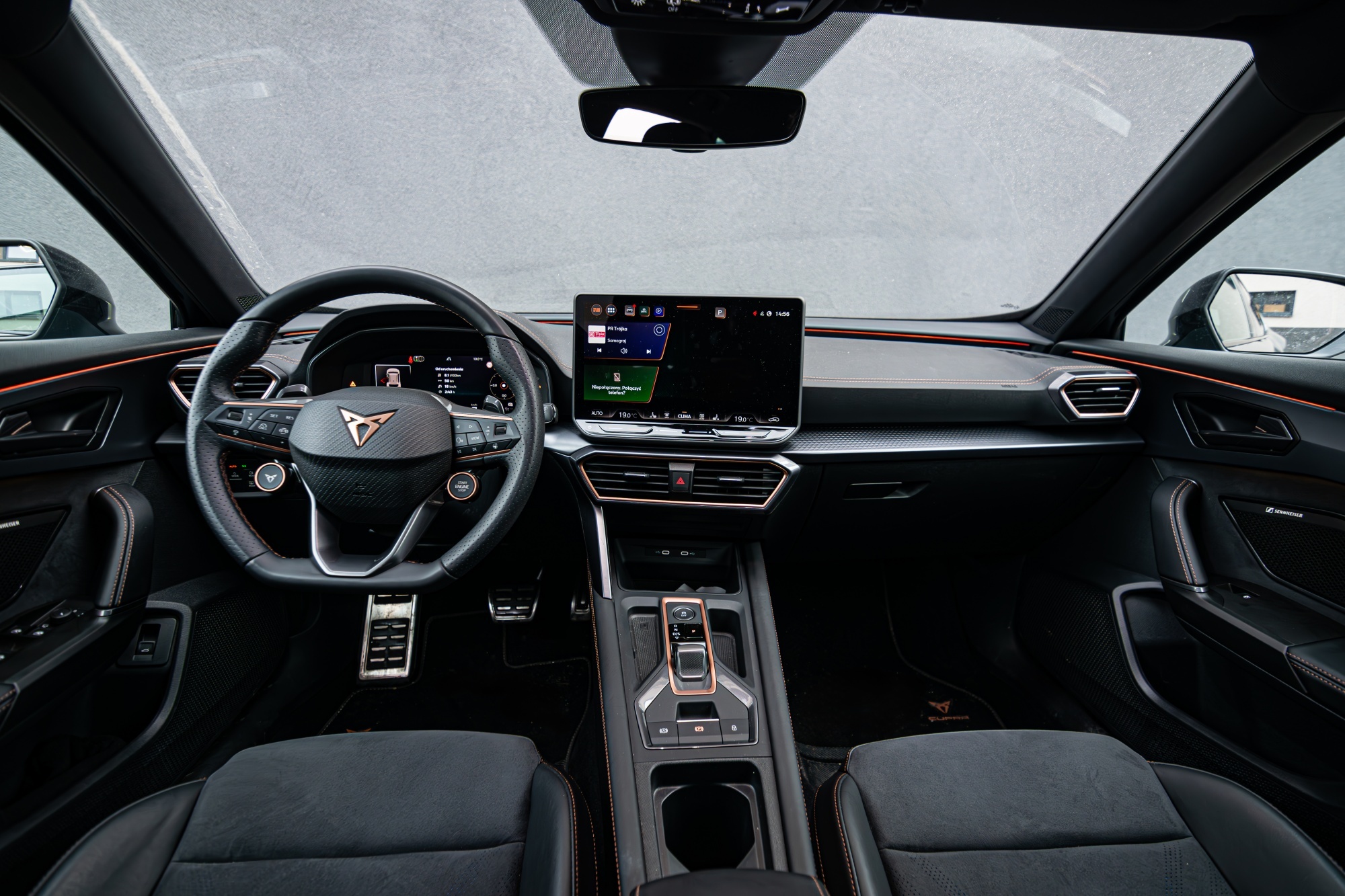 Cupra Formentor wnętrze