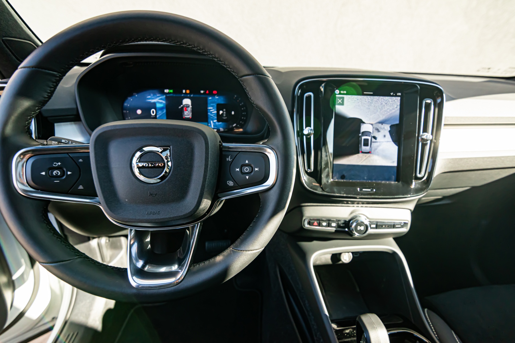 Volvo XC40 kokpit