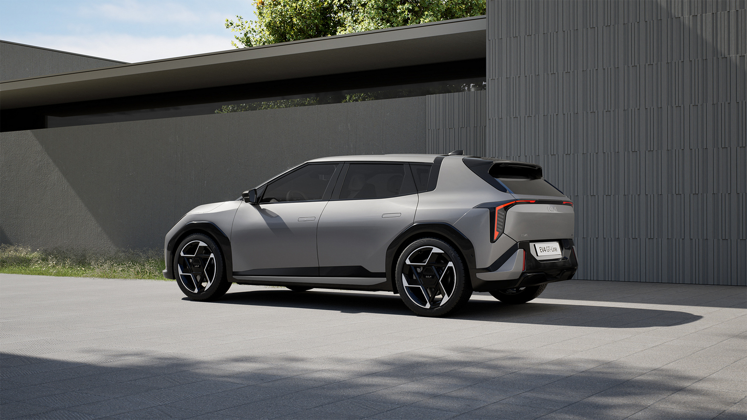 Kia EV4 hatchback tył