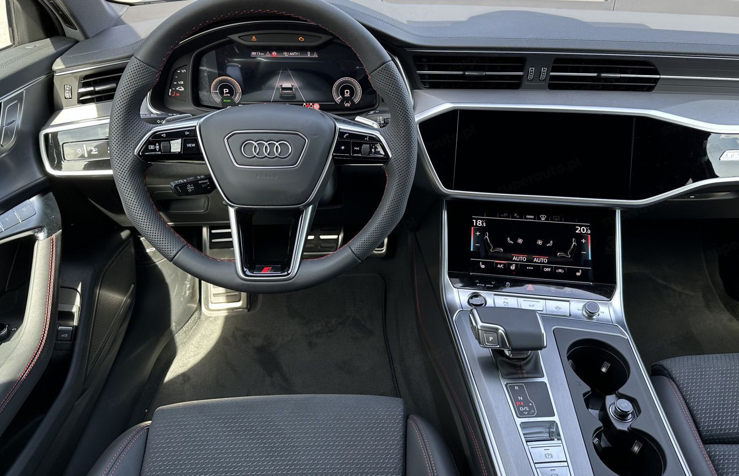 Audi A6 wnętrze