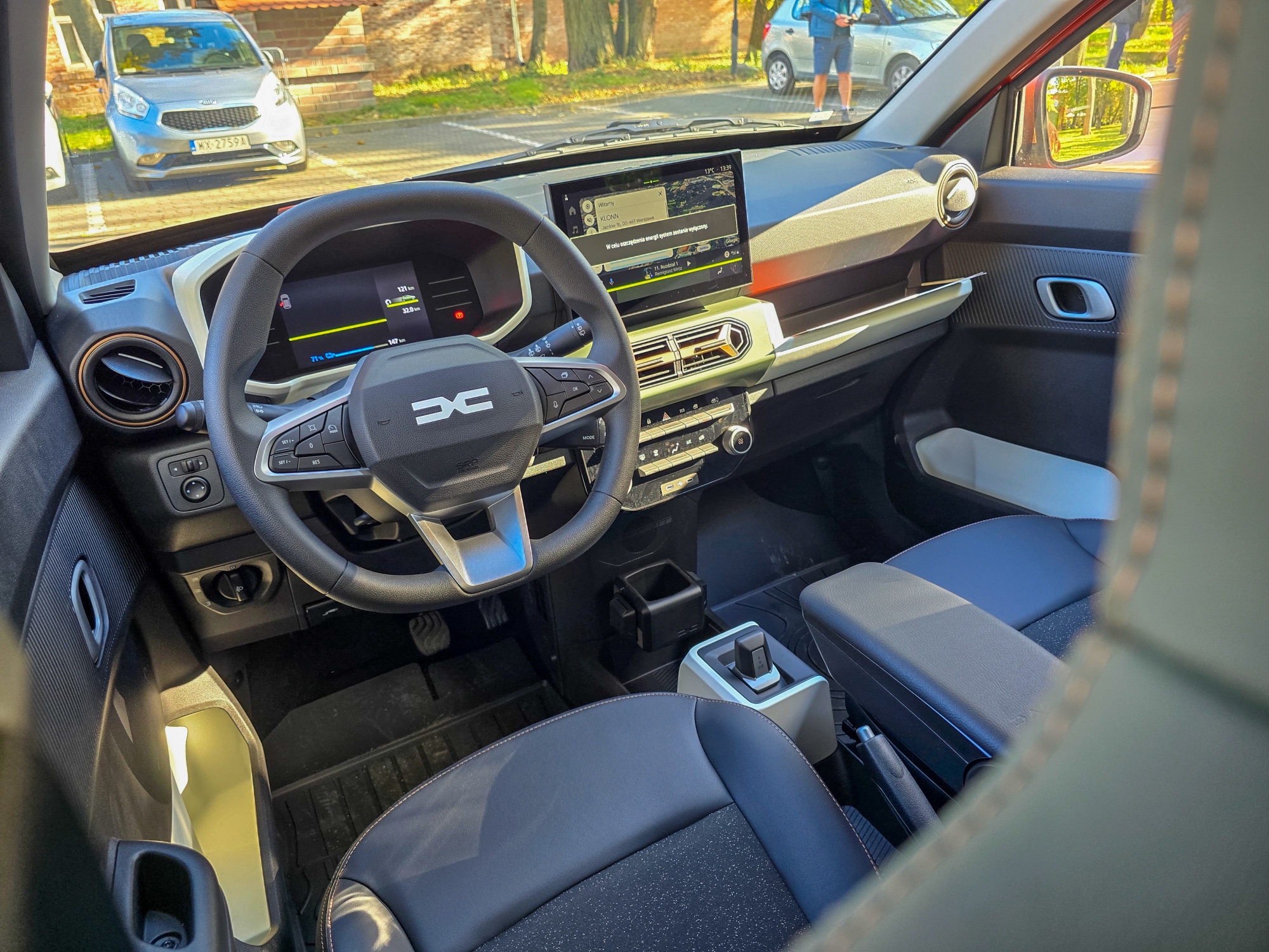 Dacia Spring wnętrze