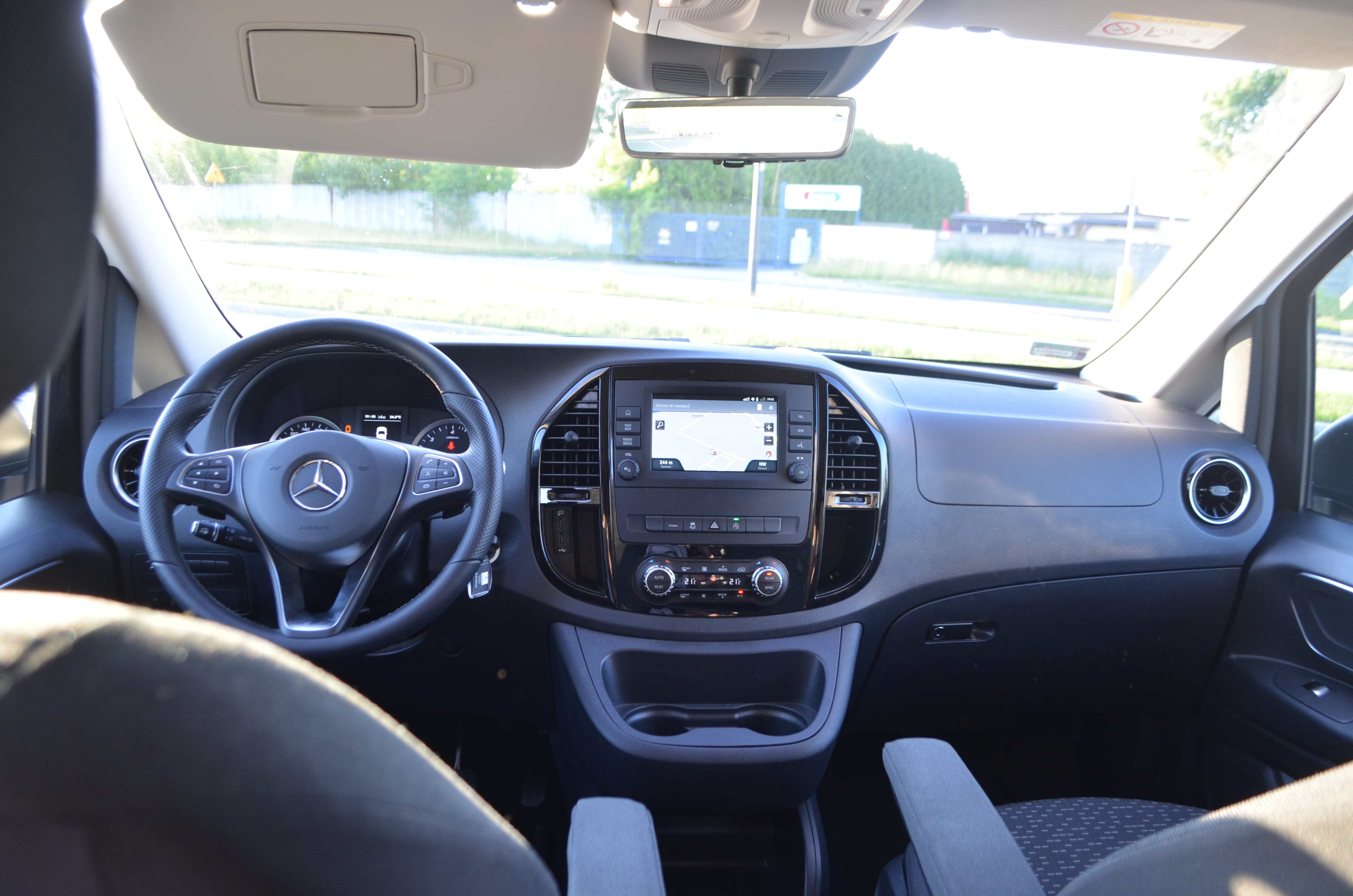 Mercedes Vito Tourer kabina