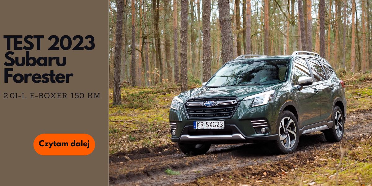 2023 - Subaru Forester test