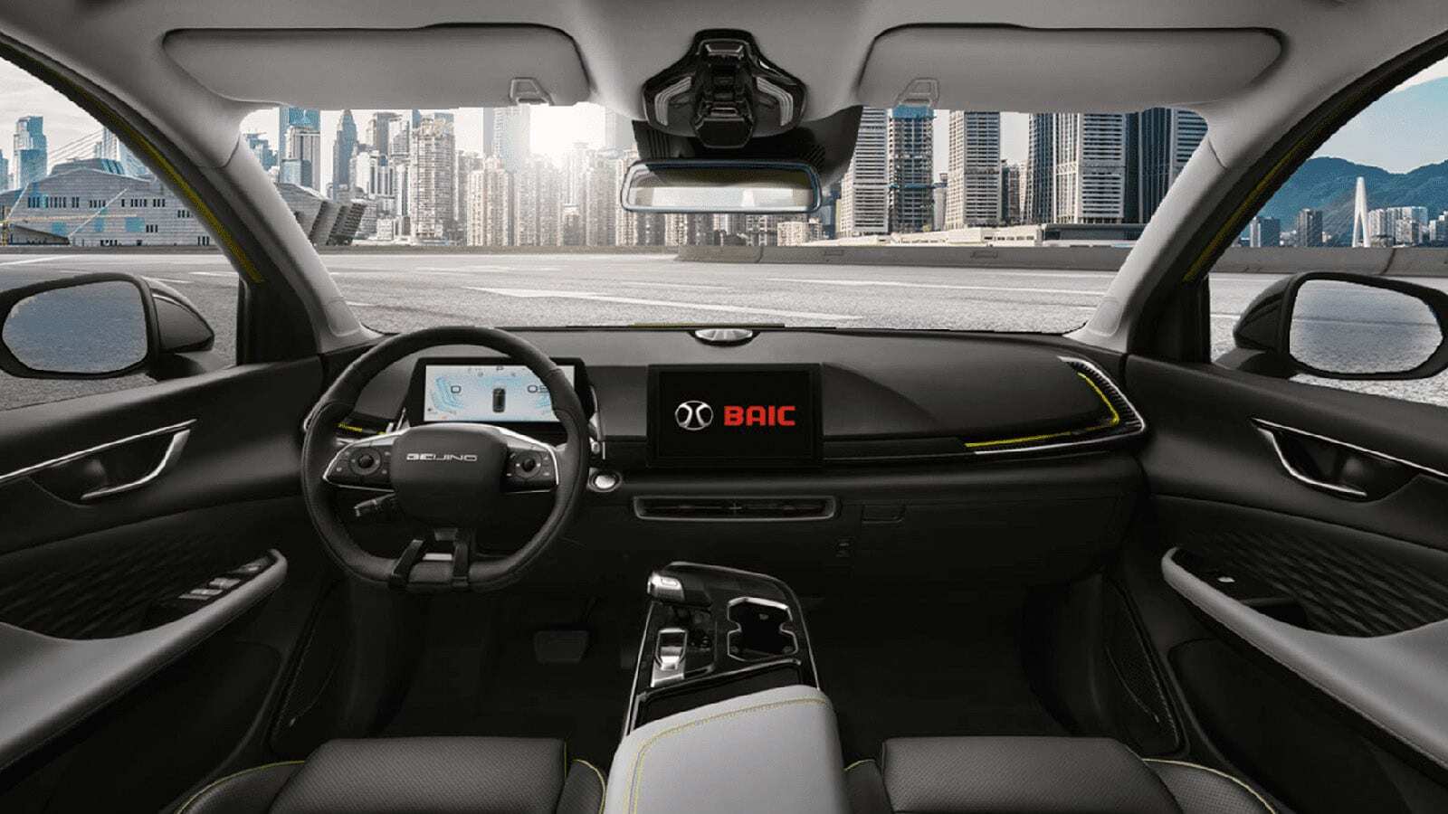 baic beijing 5 wnętrze