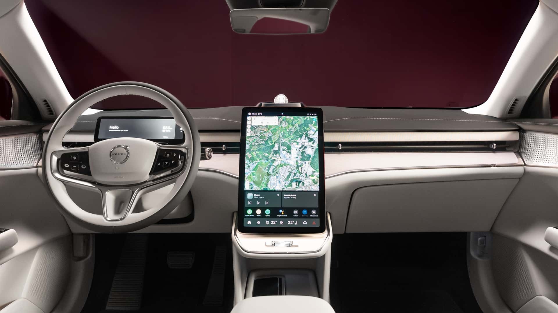 Volvo ES90 wnętrze