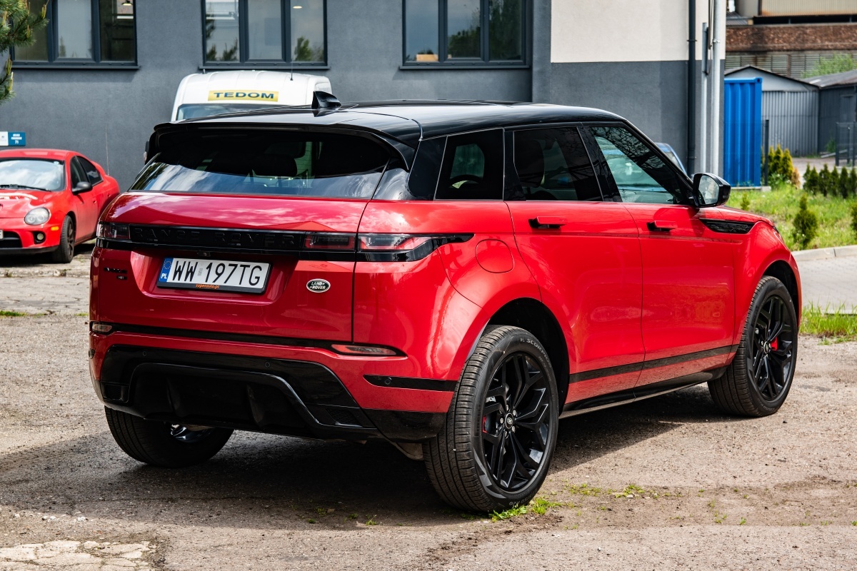 Range Rover Evoque tył