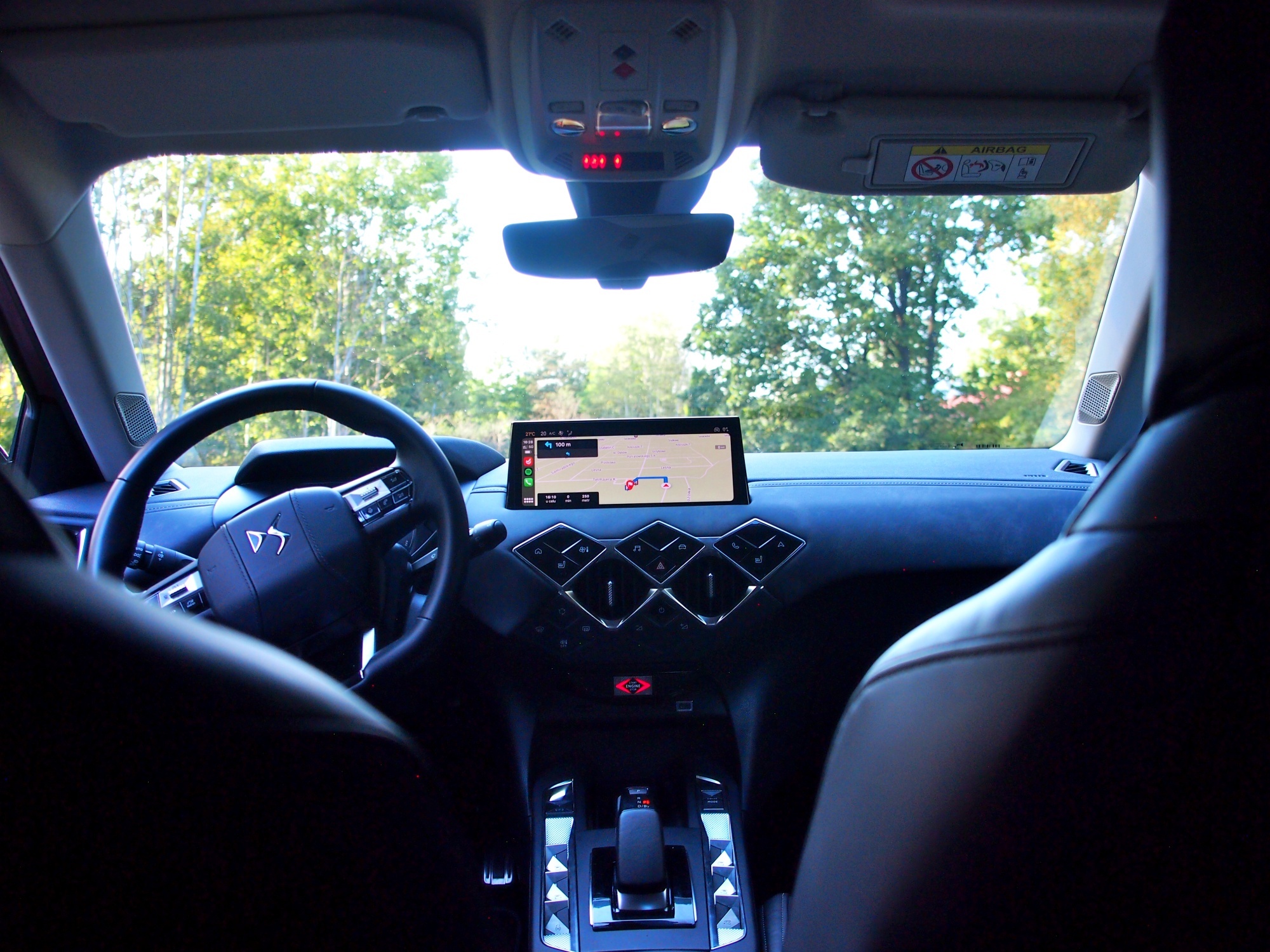 DS3 deska rodzielcza