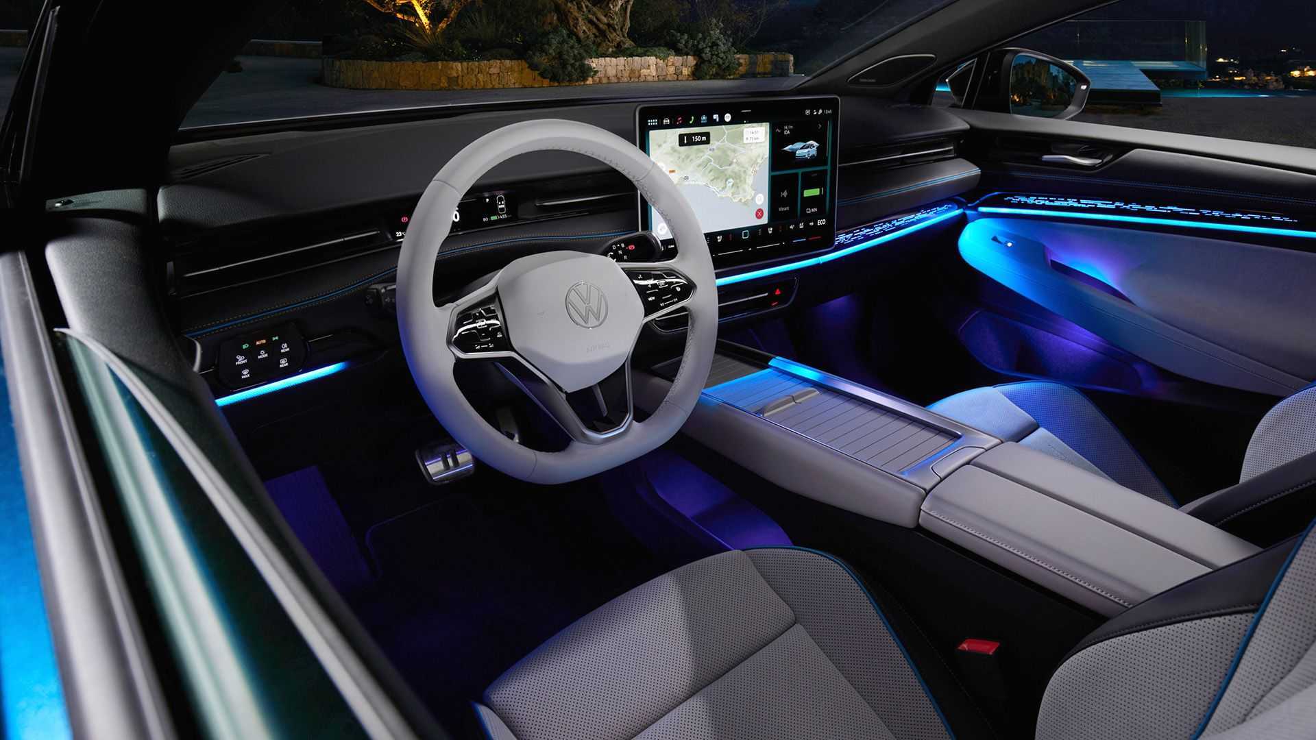 Volkswagen ID.7 wnętrze
