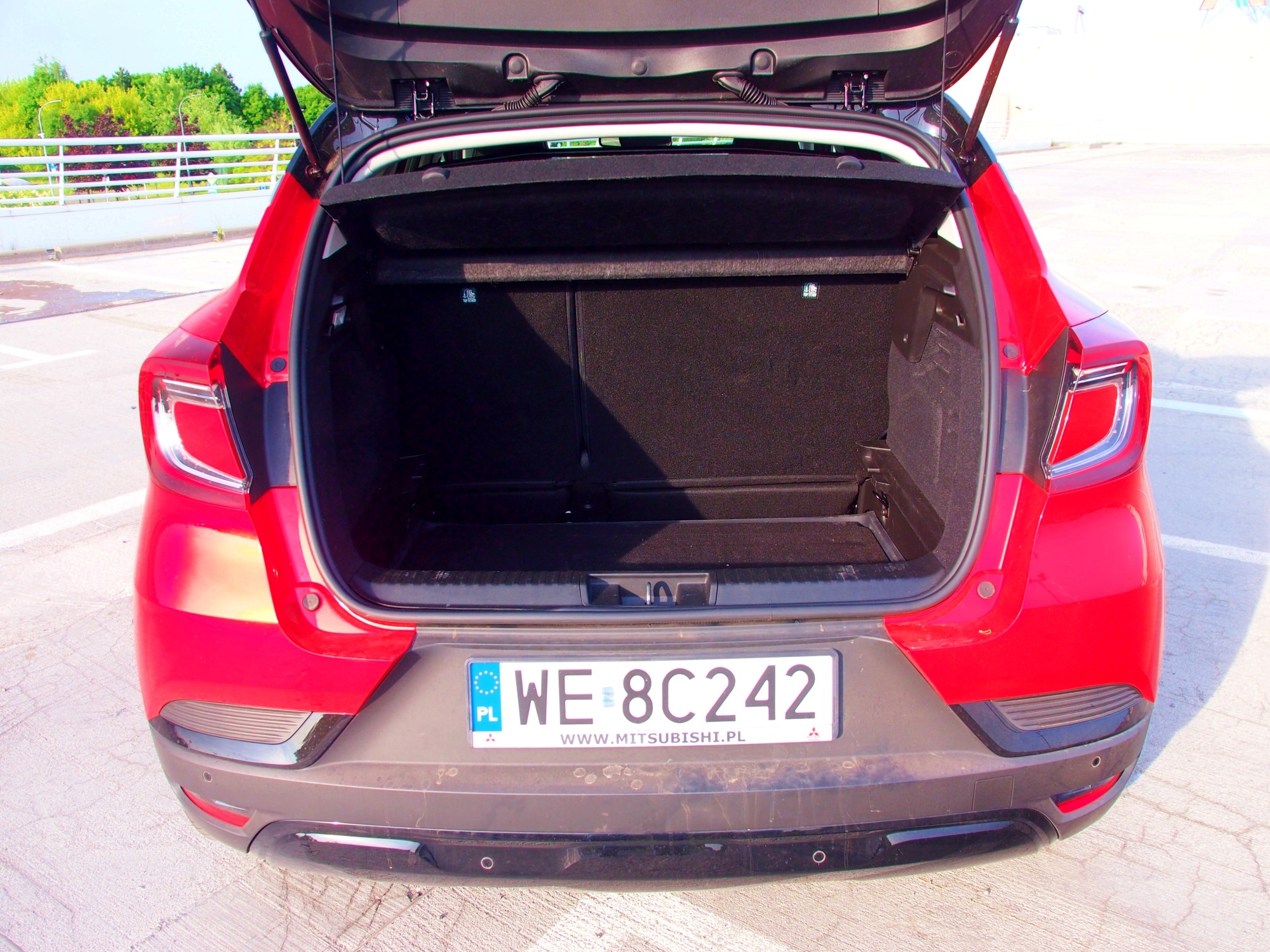 Bagażnik Mitsubishi ASX 2023