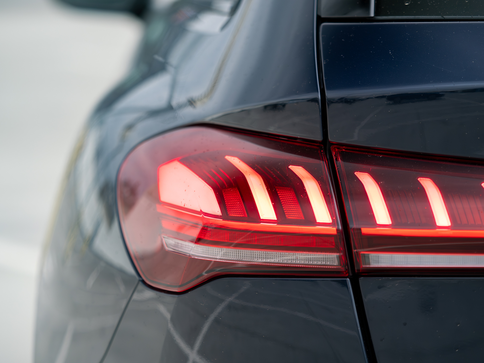 Audi A5 Avant światła
