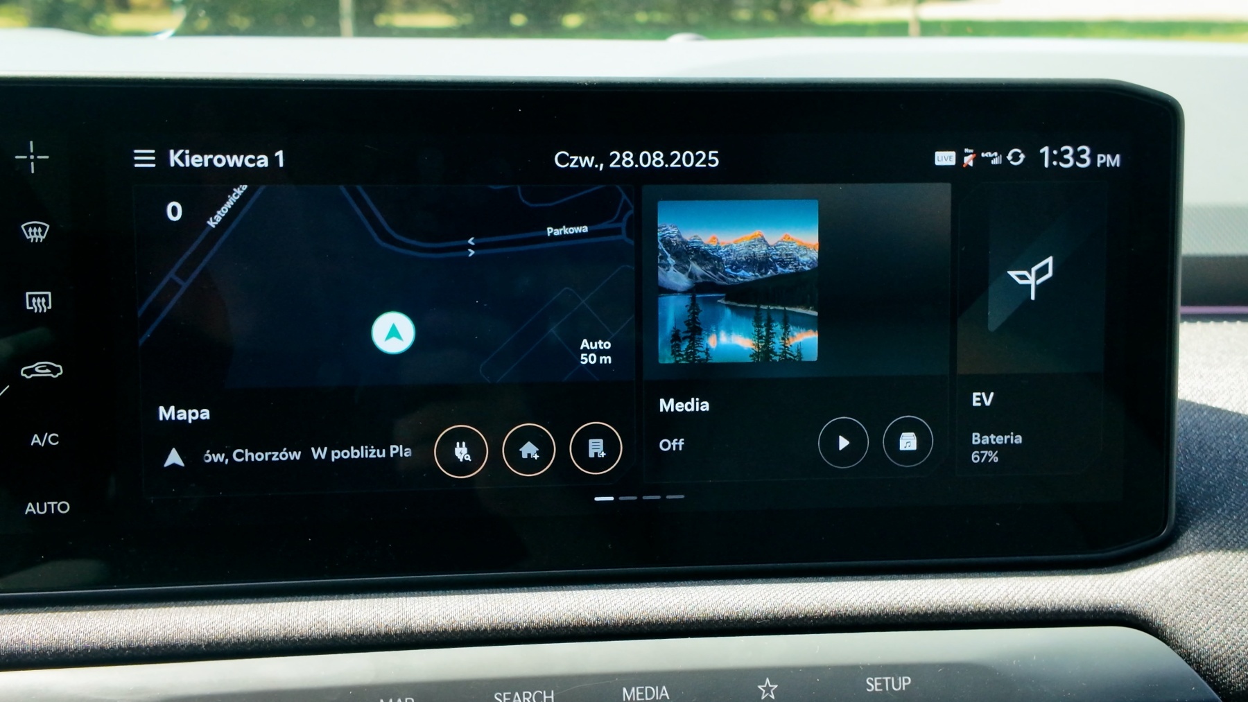 Kia EV3 multimedia