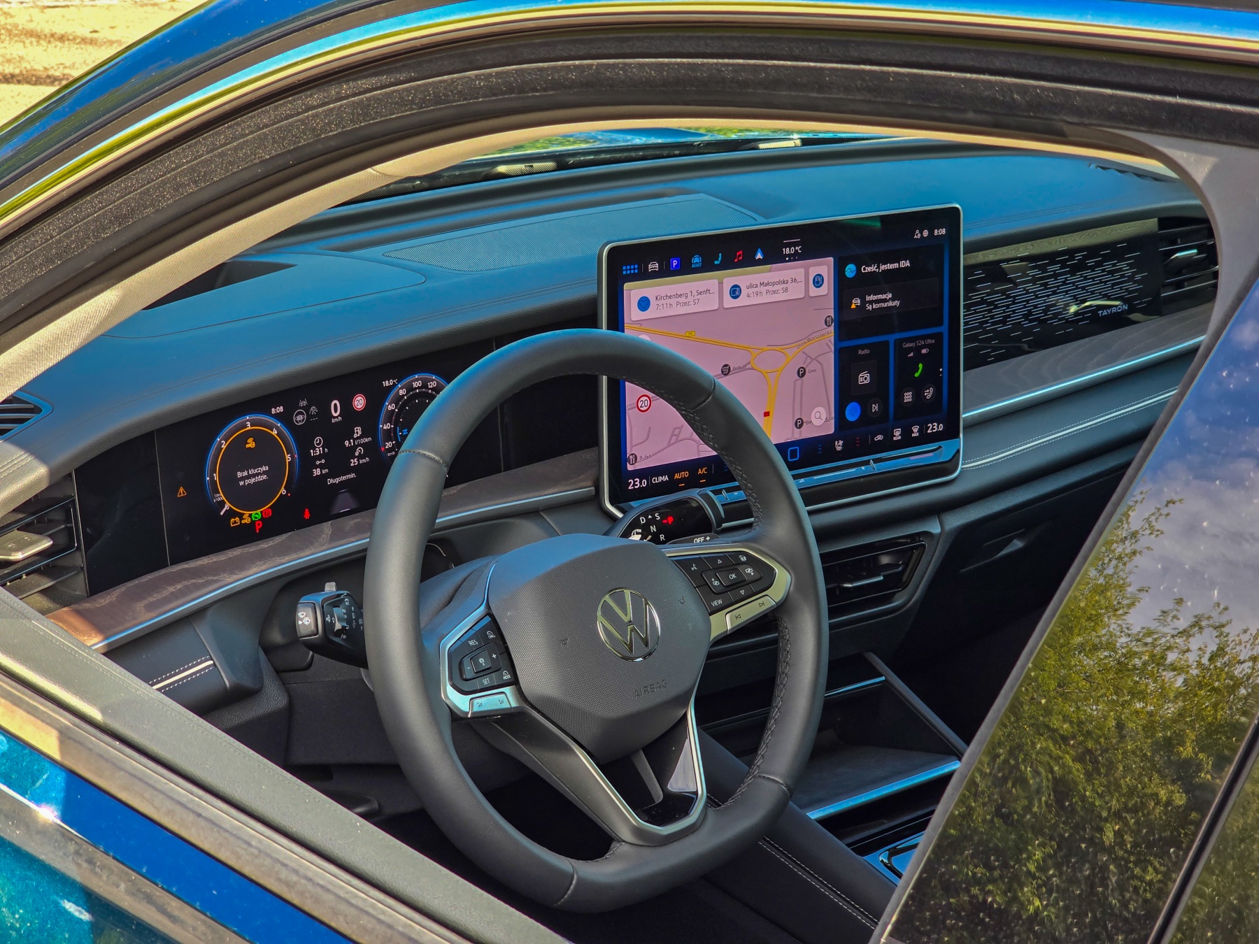 Volkswagen Tayron wnętrze