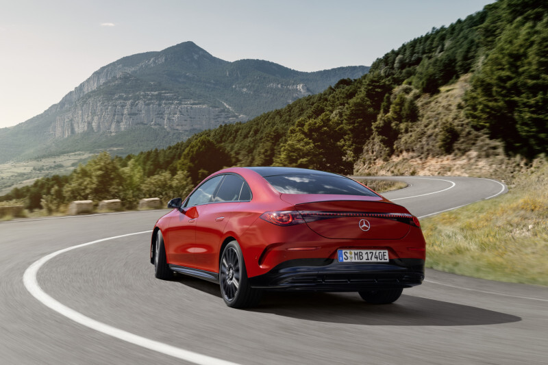 Mercedes CLA tył