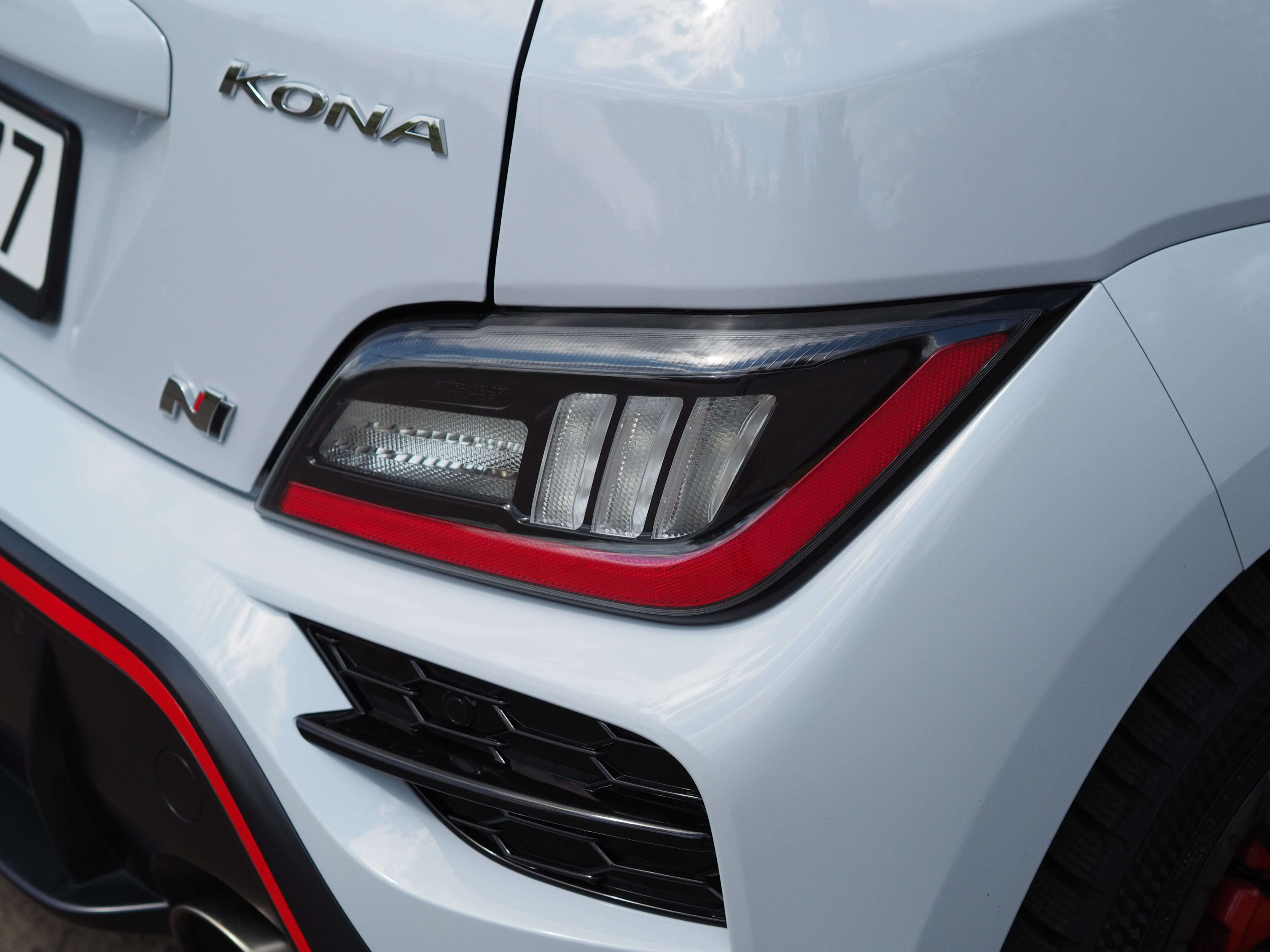 Hyundai Kona N światła