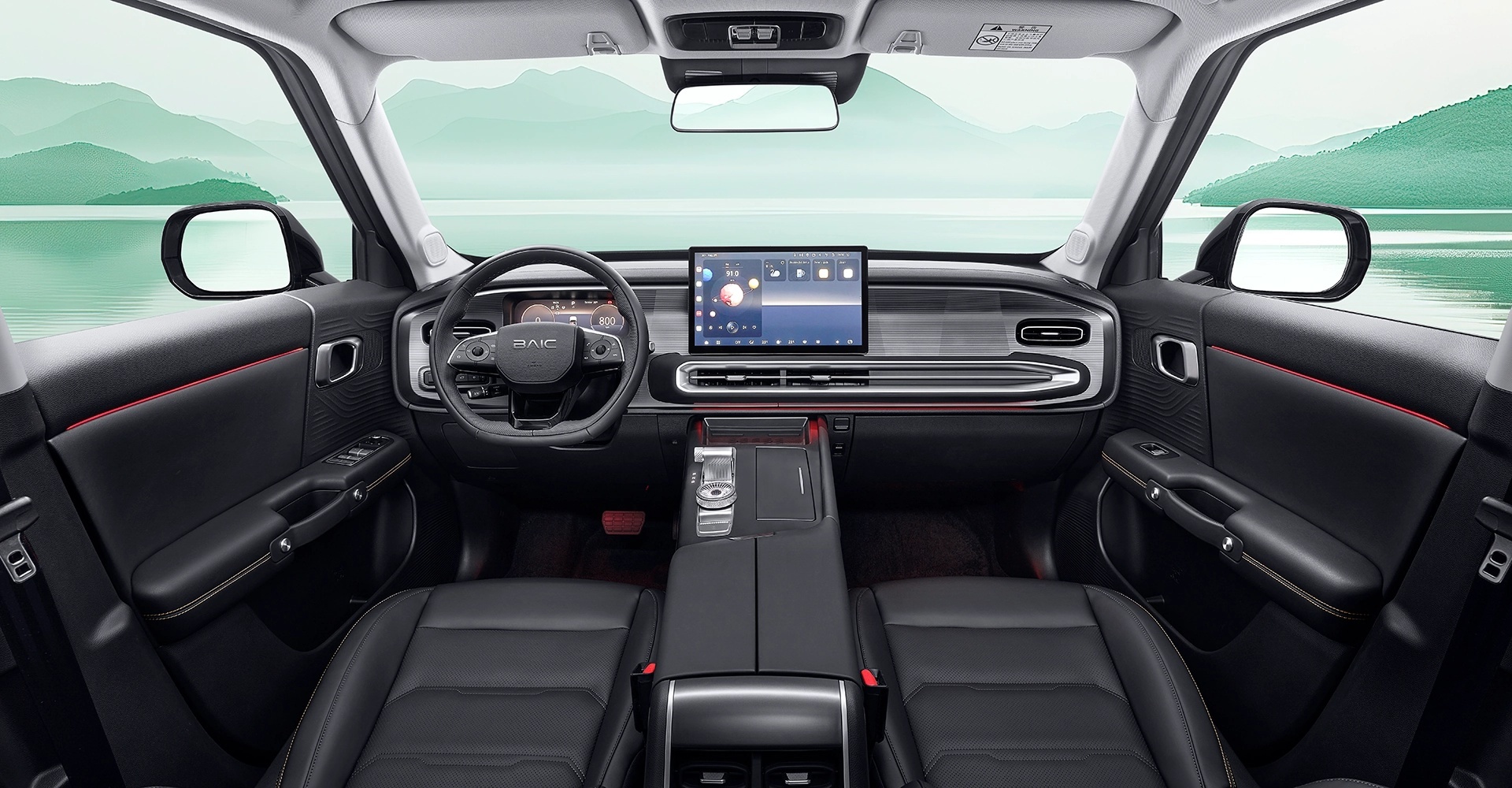 BAIC BJ30 wnętrze