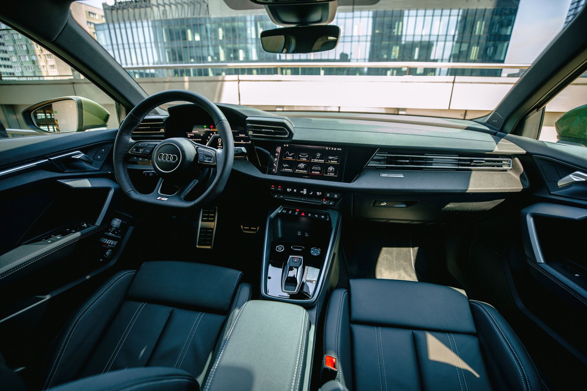 Audi a3 lifting 2024 wnętrze