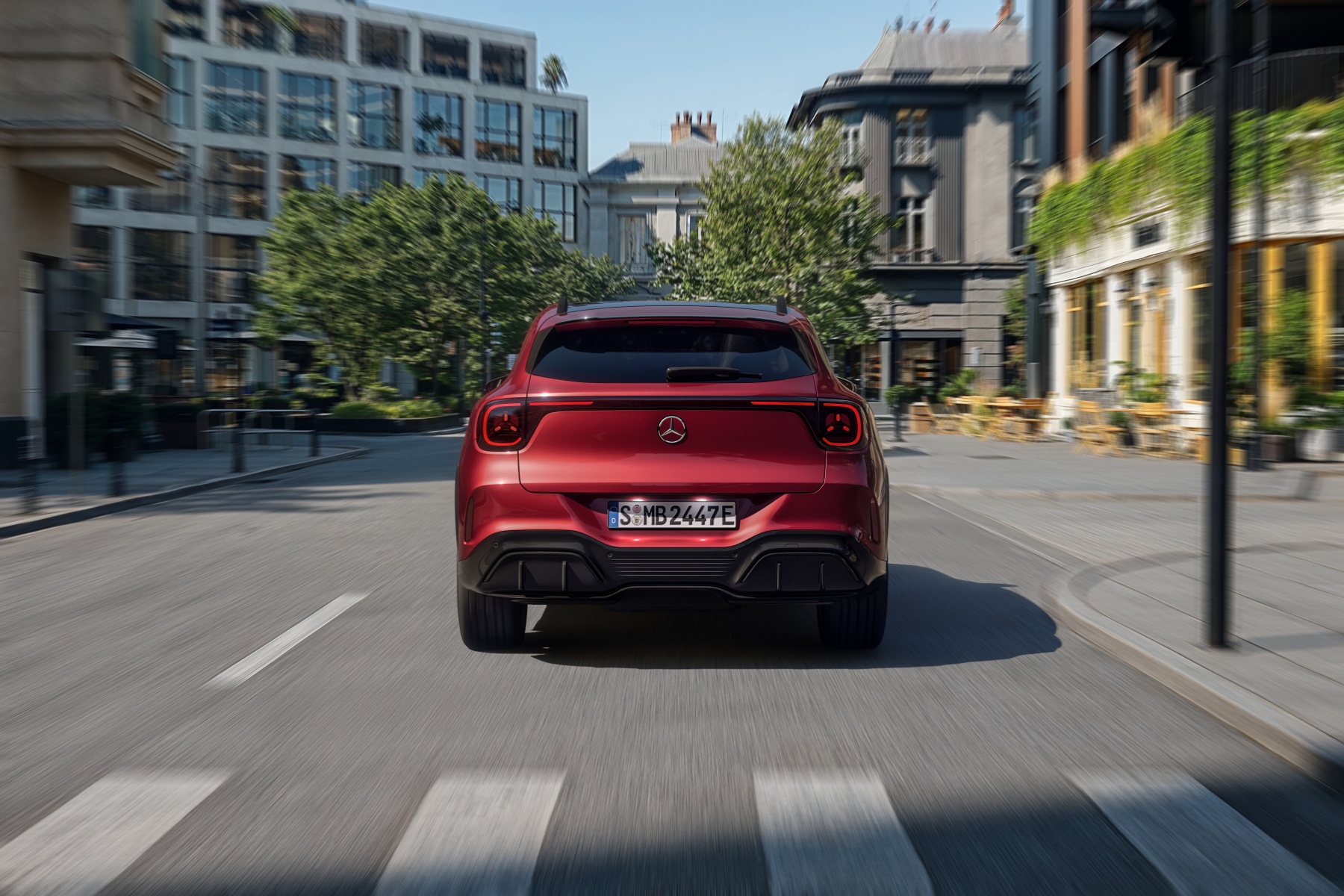 Mercedes GLA tył