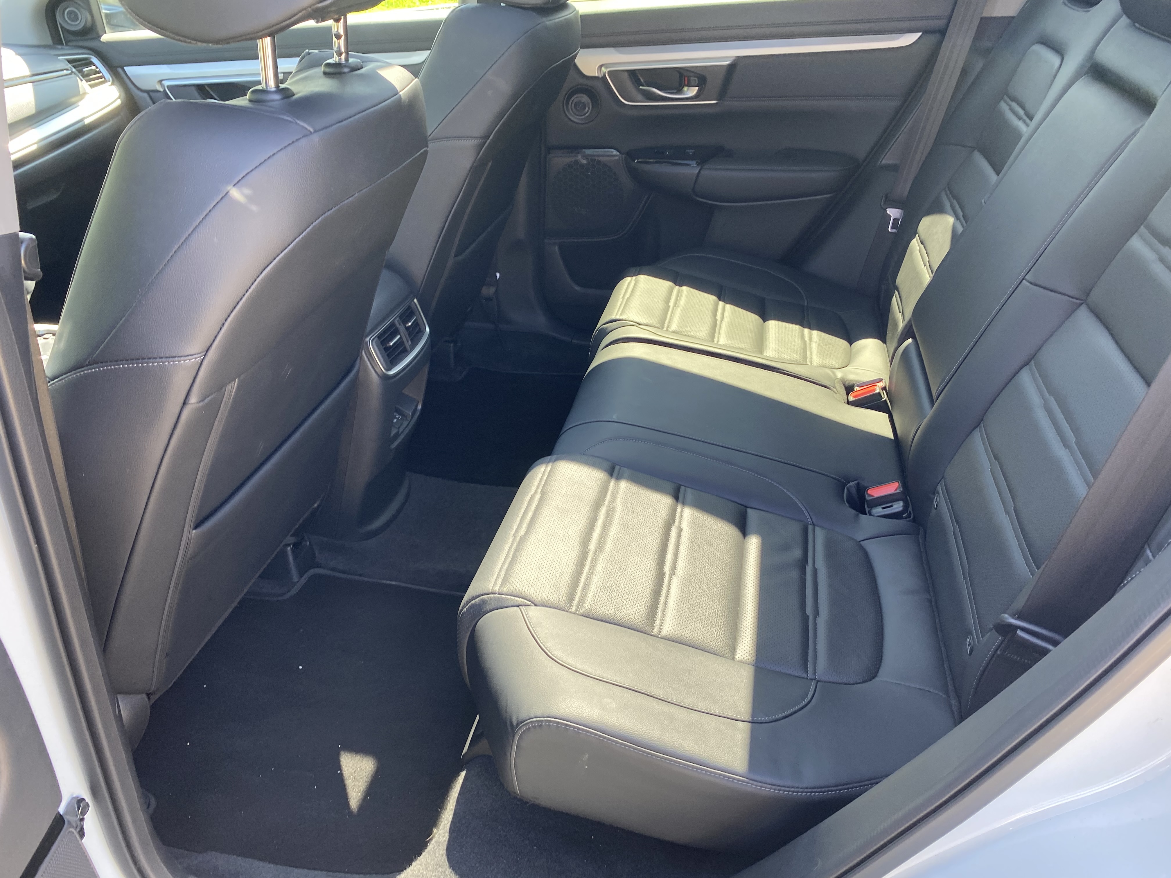 Honda CR-V drugi rząd siedzeń