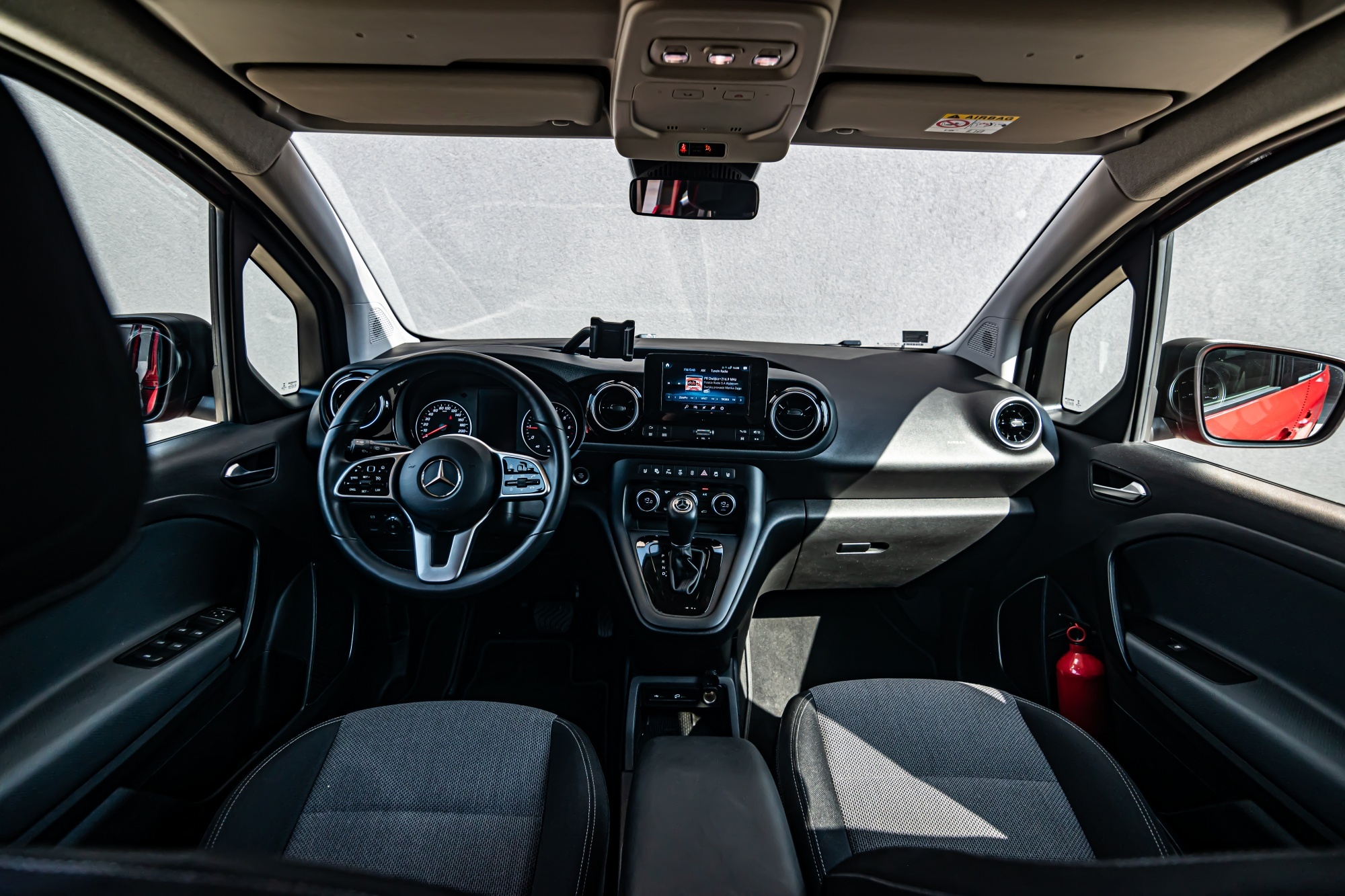 Mercedes Citan Tourer wnętrze