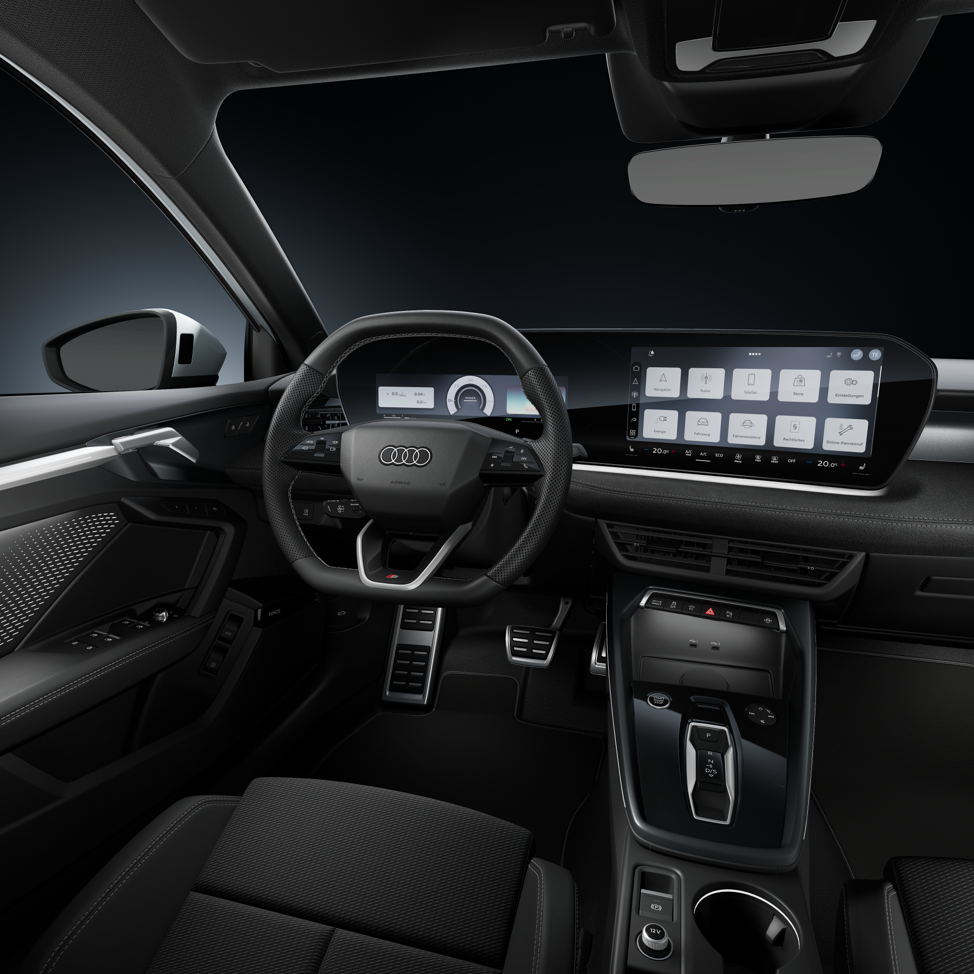 Audi A3 FL wnętrze
