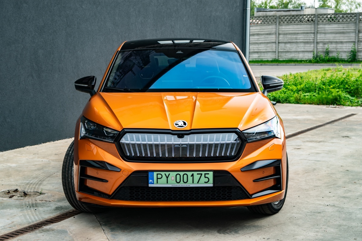 Skoda Enyaq Coupe RS przód