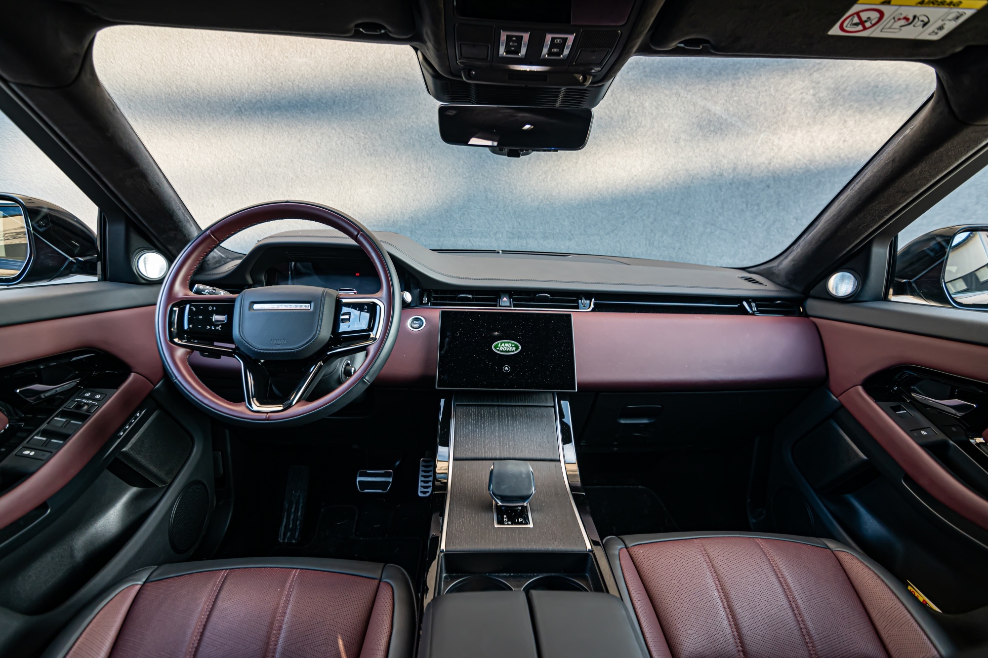 Range Rover Evoque wnętrze