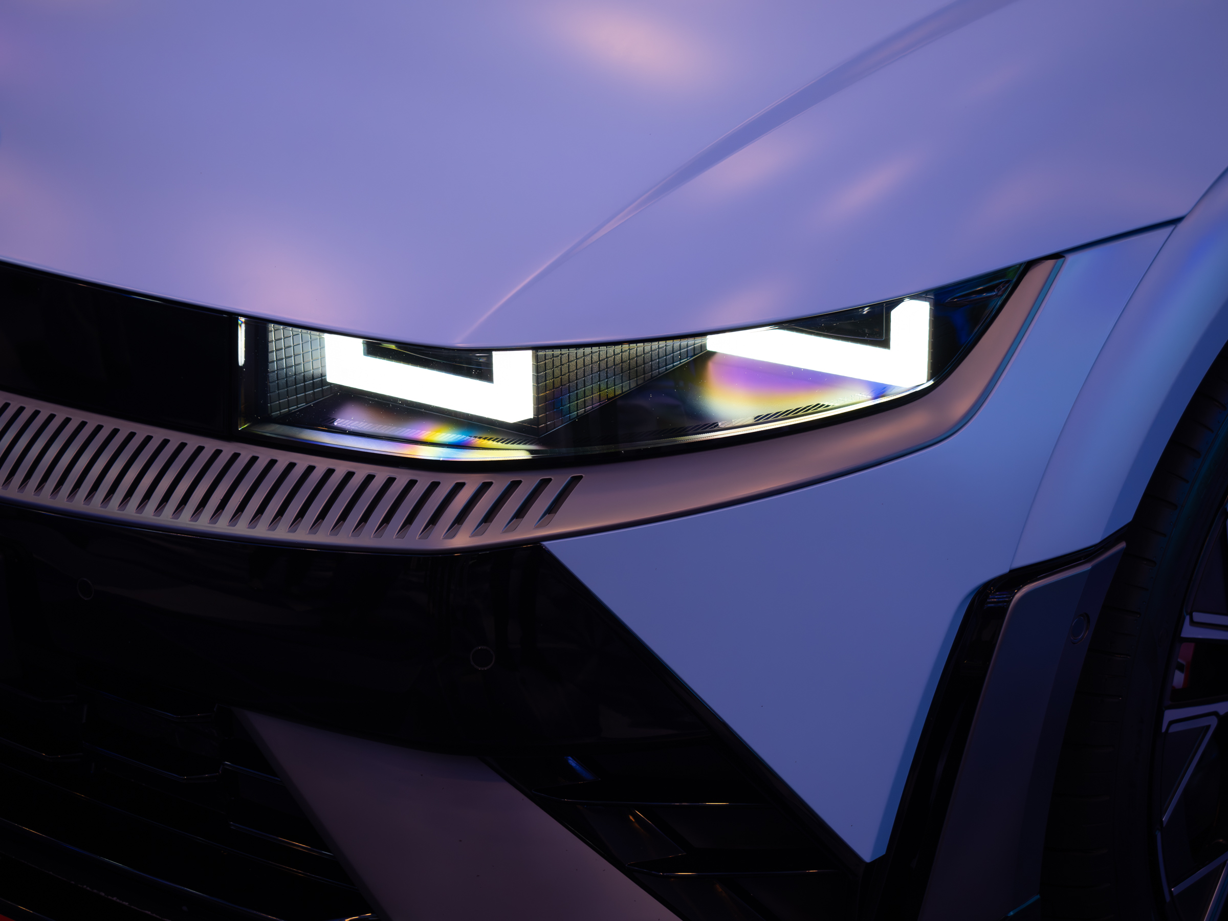Nowy hyundai Ioniq 5 2024 reflektory