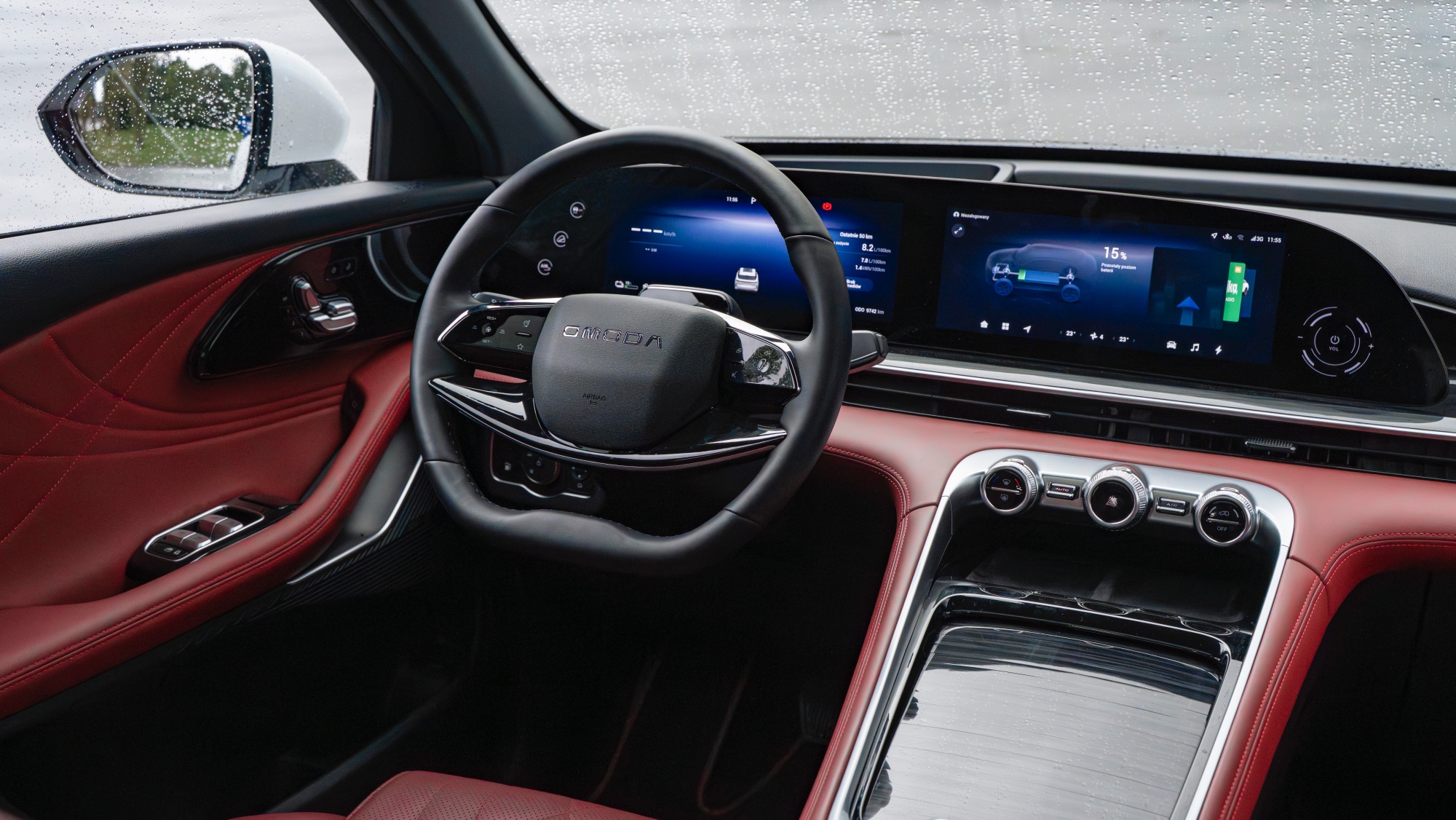 Omoda 9 kokpit