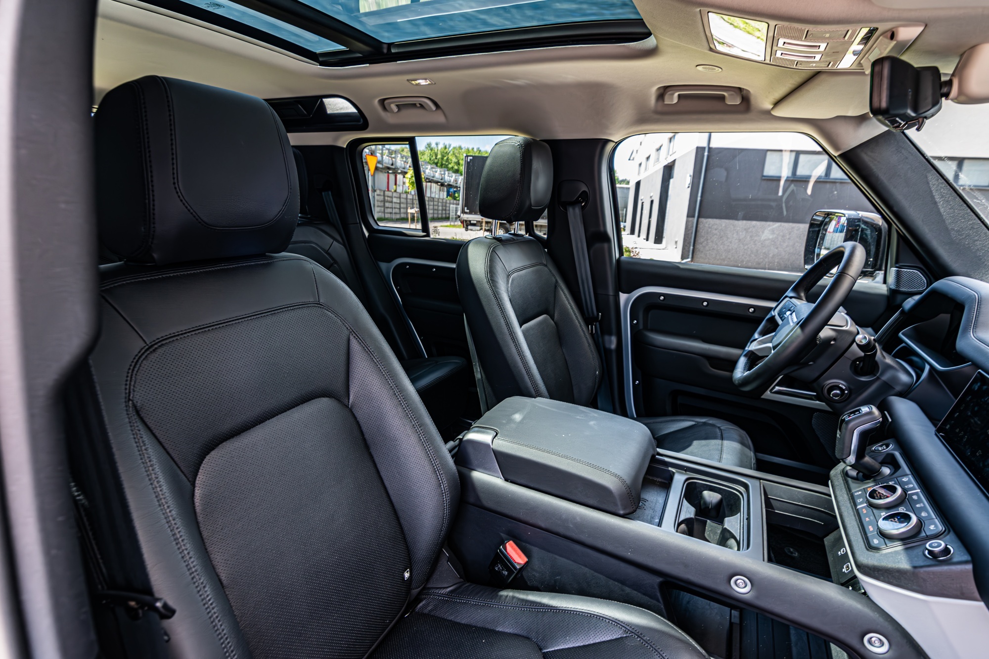 Land Rover Defender fotele