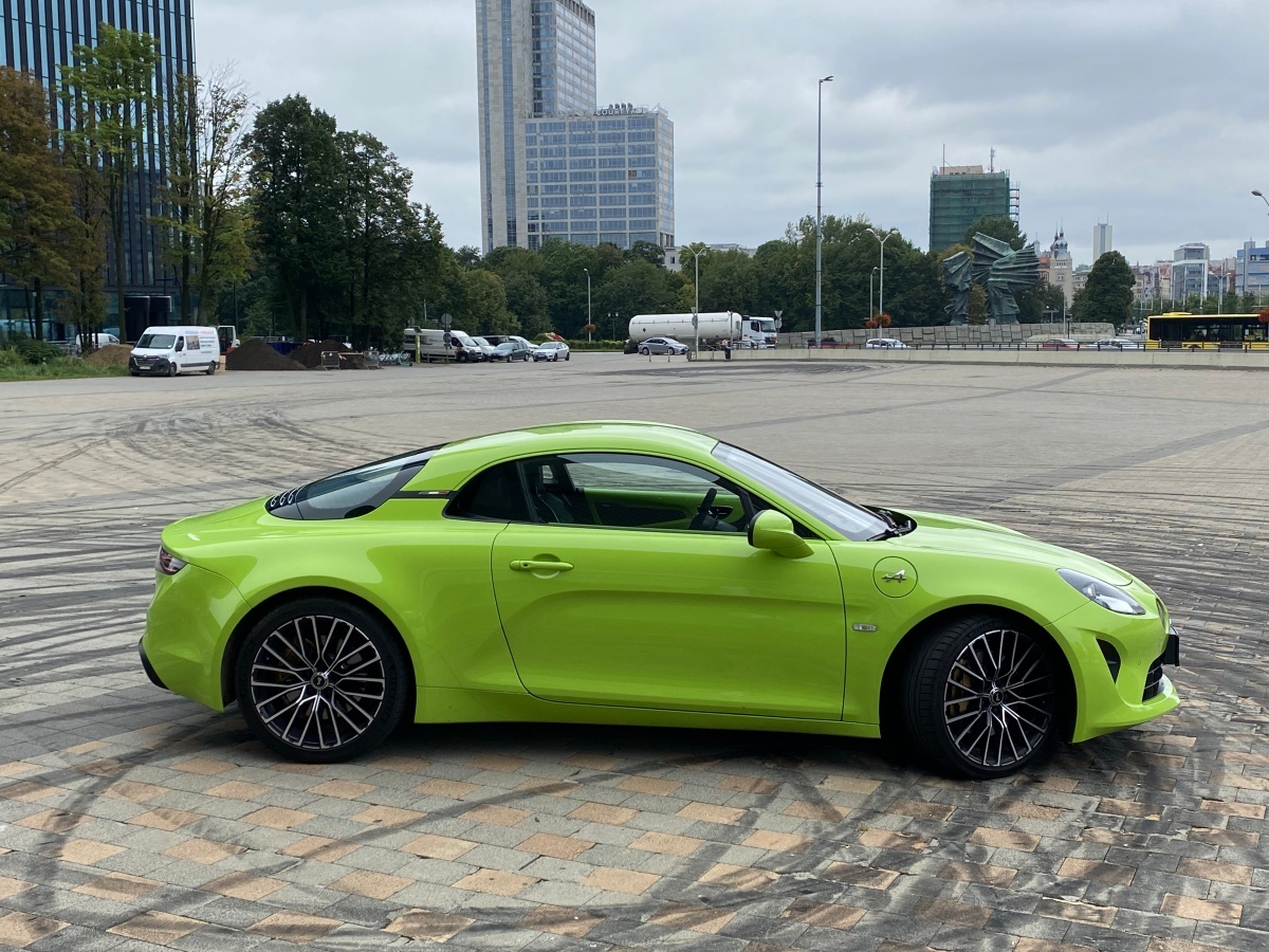 Alpine A110 GT sylwetka