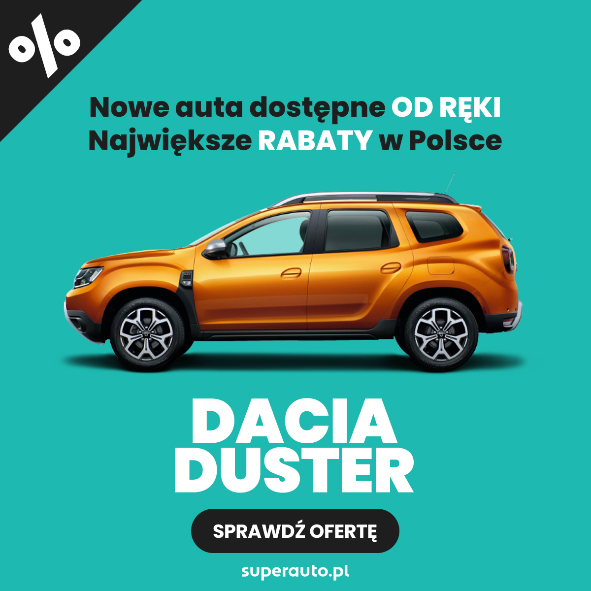 Dacia Duster - leasing najlepszego samochodu w 2020