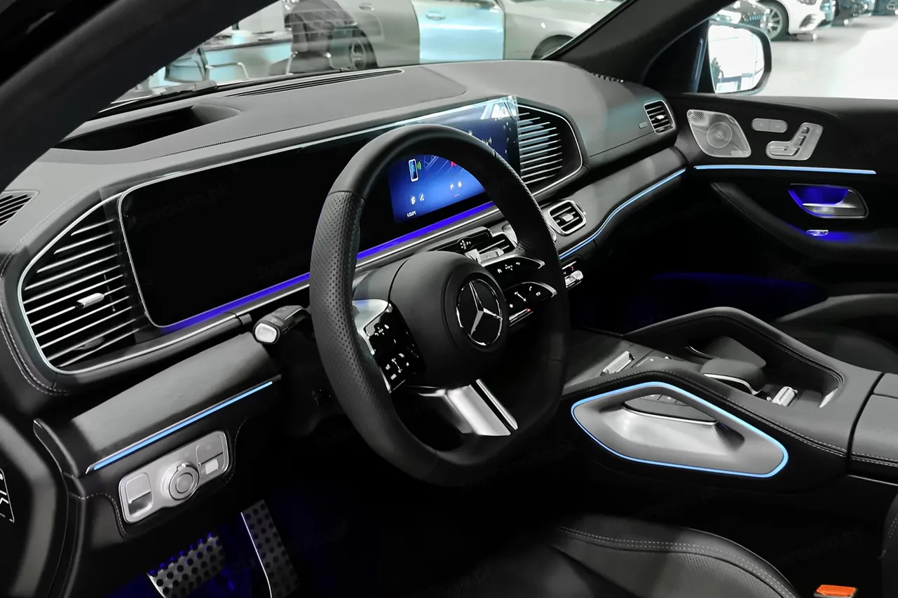Mercedes GLE Coupe wnętrze