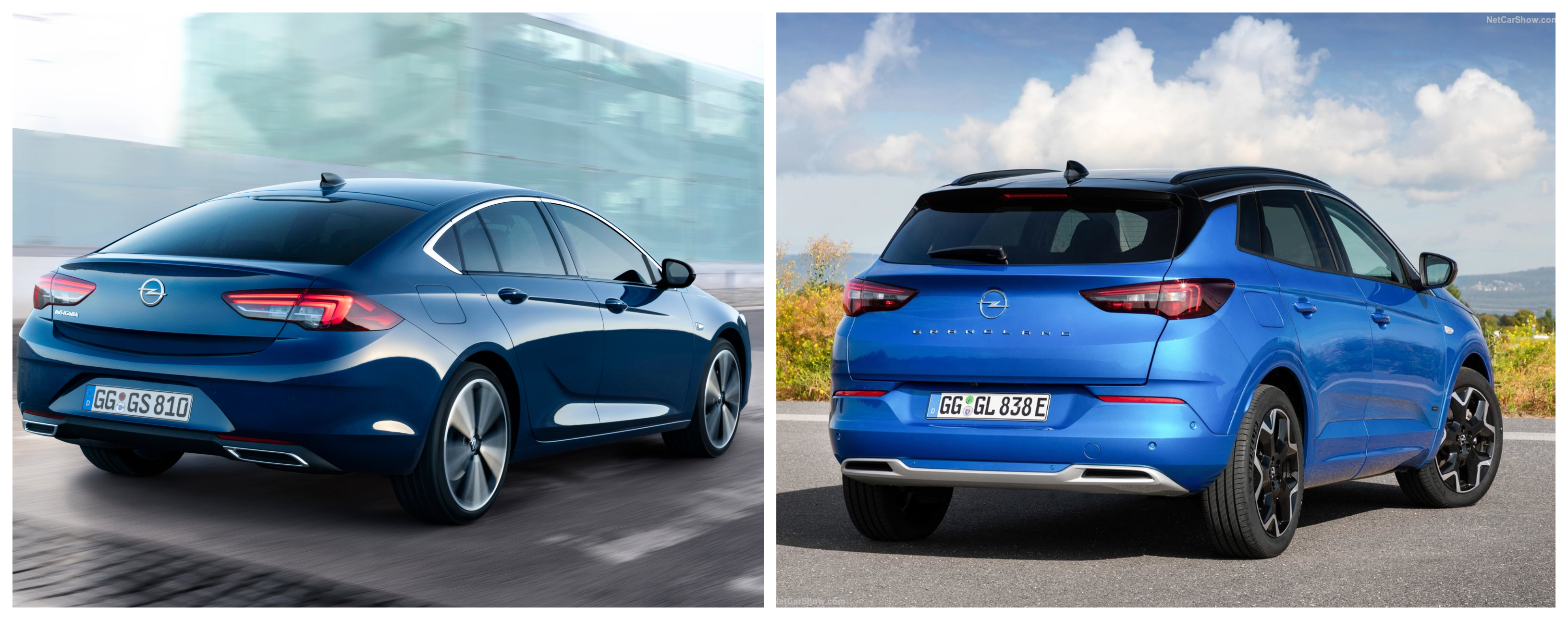 Opel Insignia 2022 vs Opel Grandland 2022