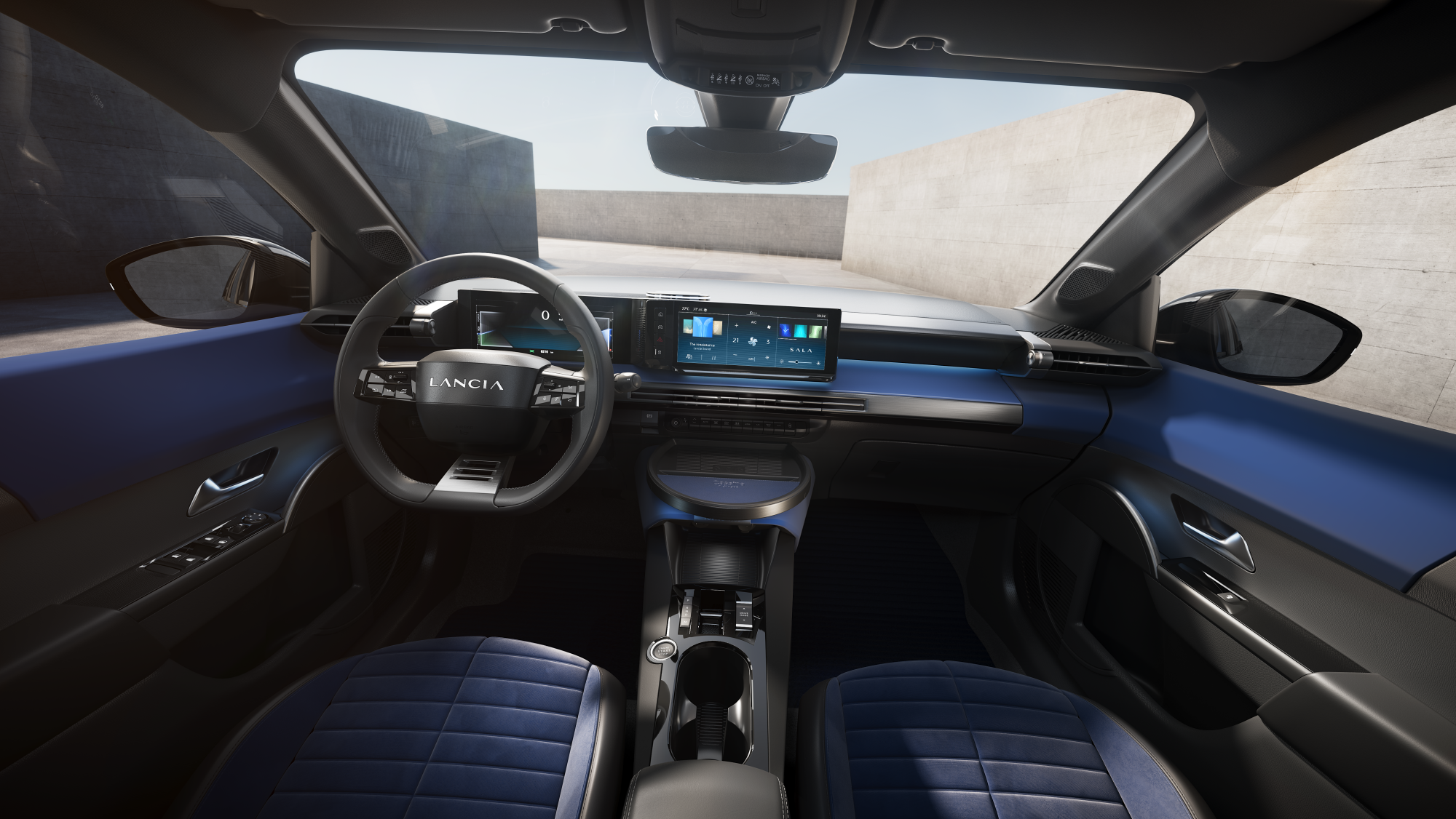 Lancia Ypsilon wnętrze