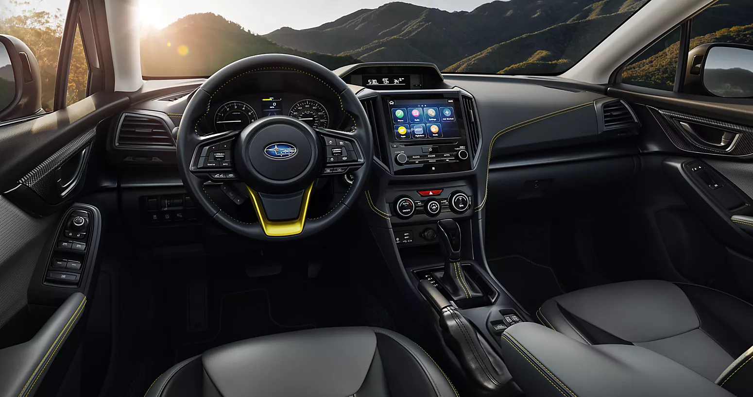 Subaru Crosstrek 2023 wnętrze