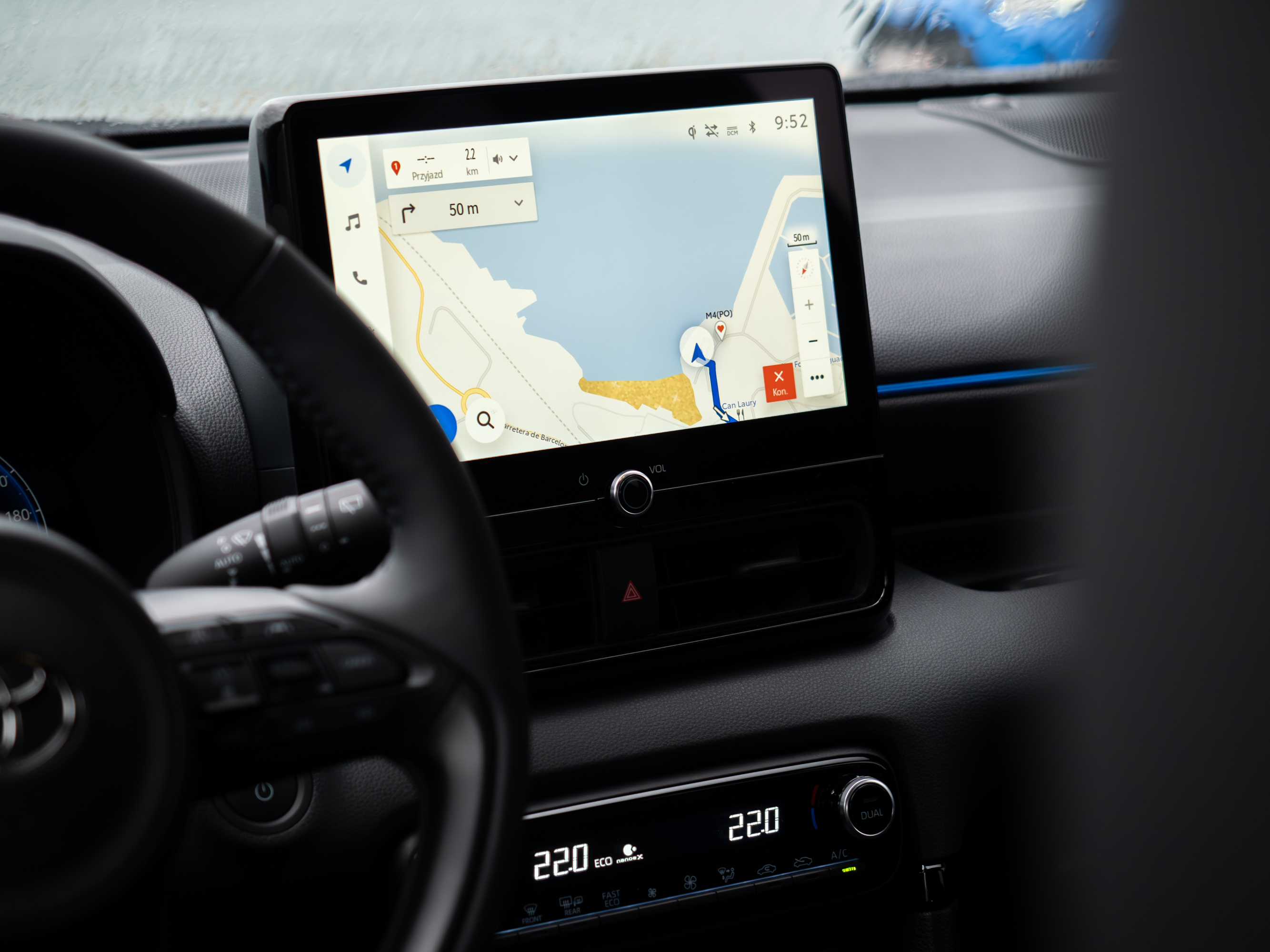 Toyota Yaris 2024 wnętrze