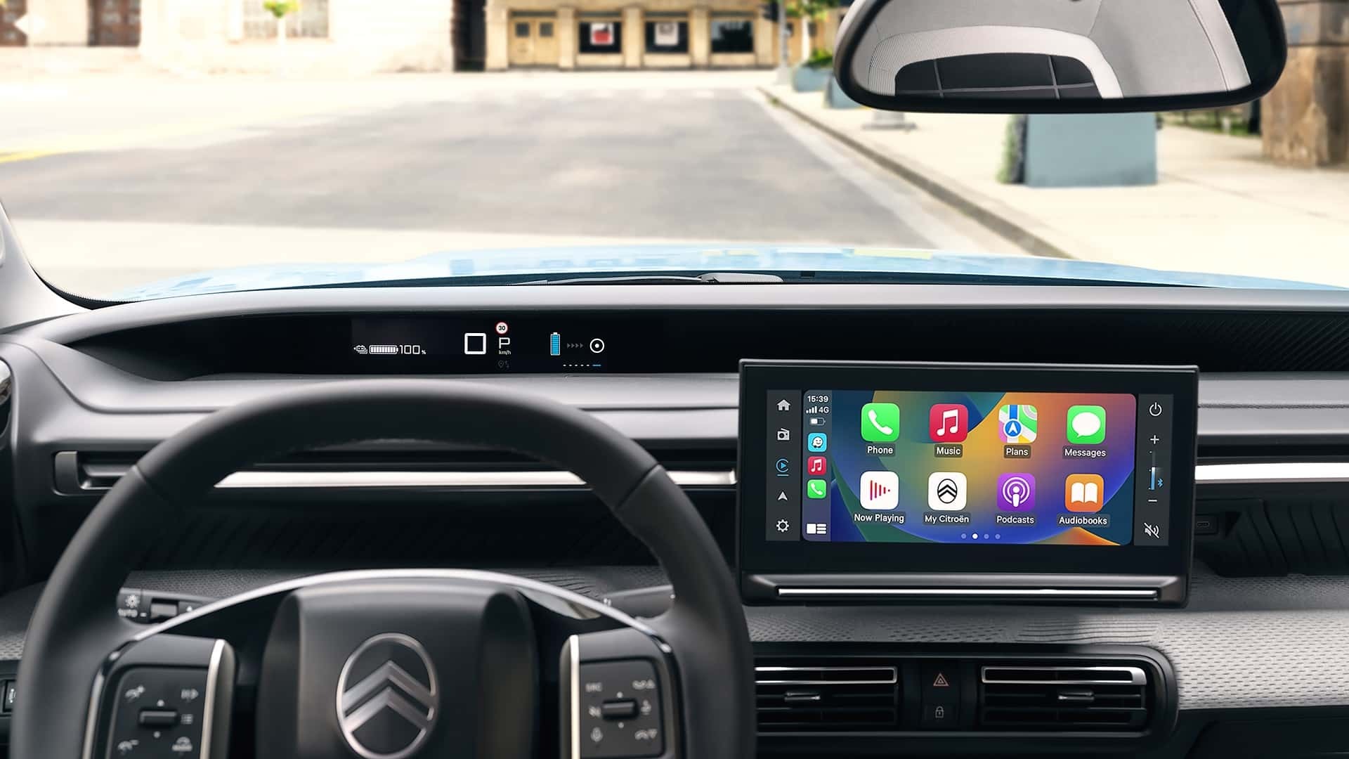 Citroen e-C3 kokpit