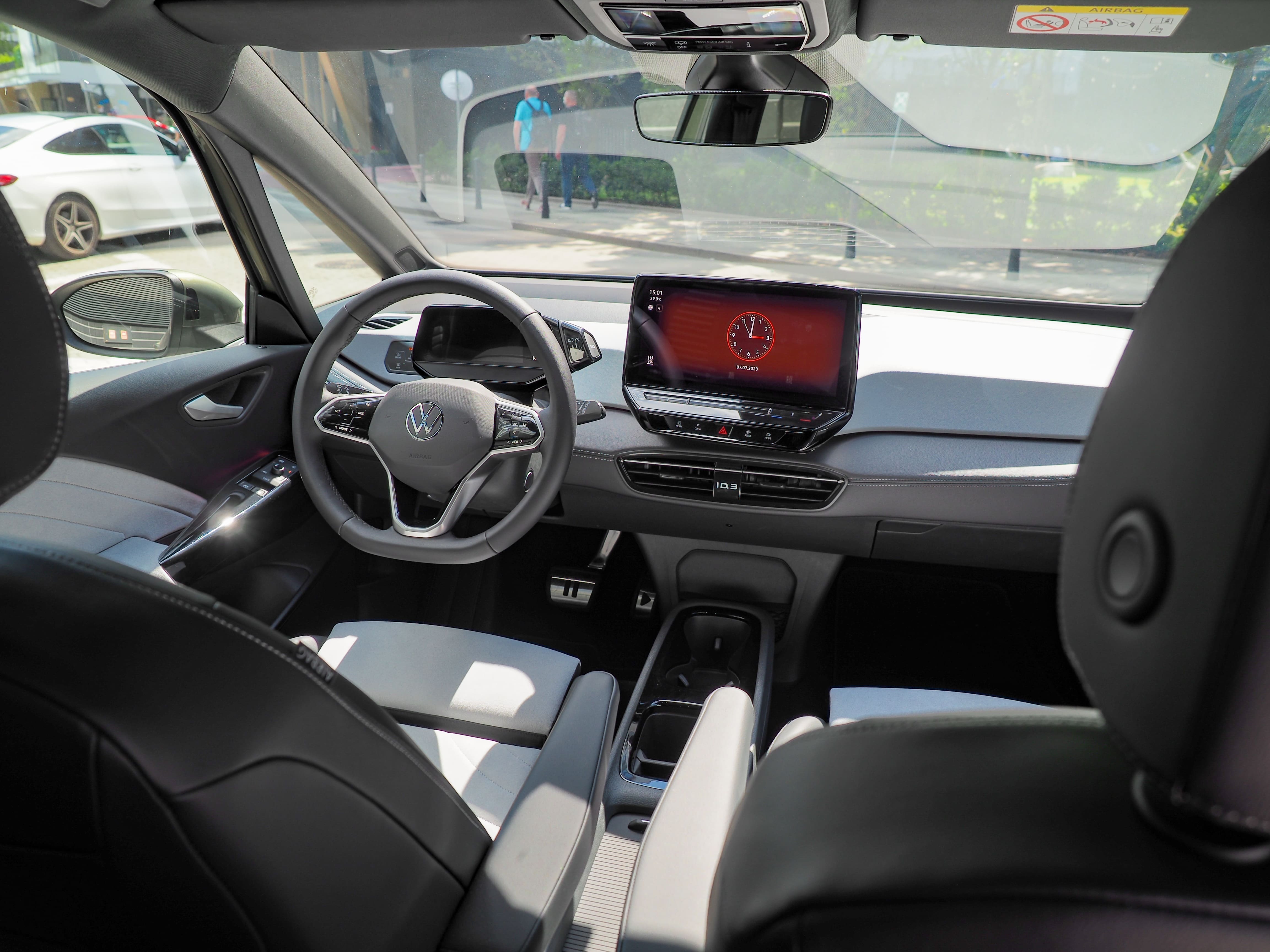 Volkswagen ID3 wnętrze lift