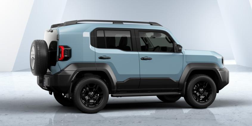 Toyota Land Cruiser FJ sylwetka