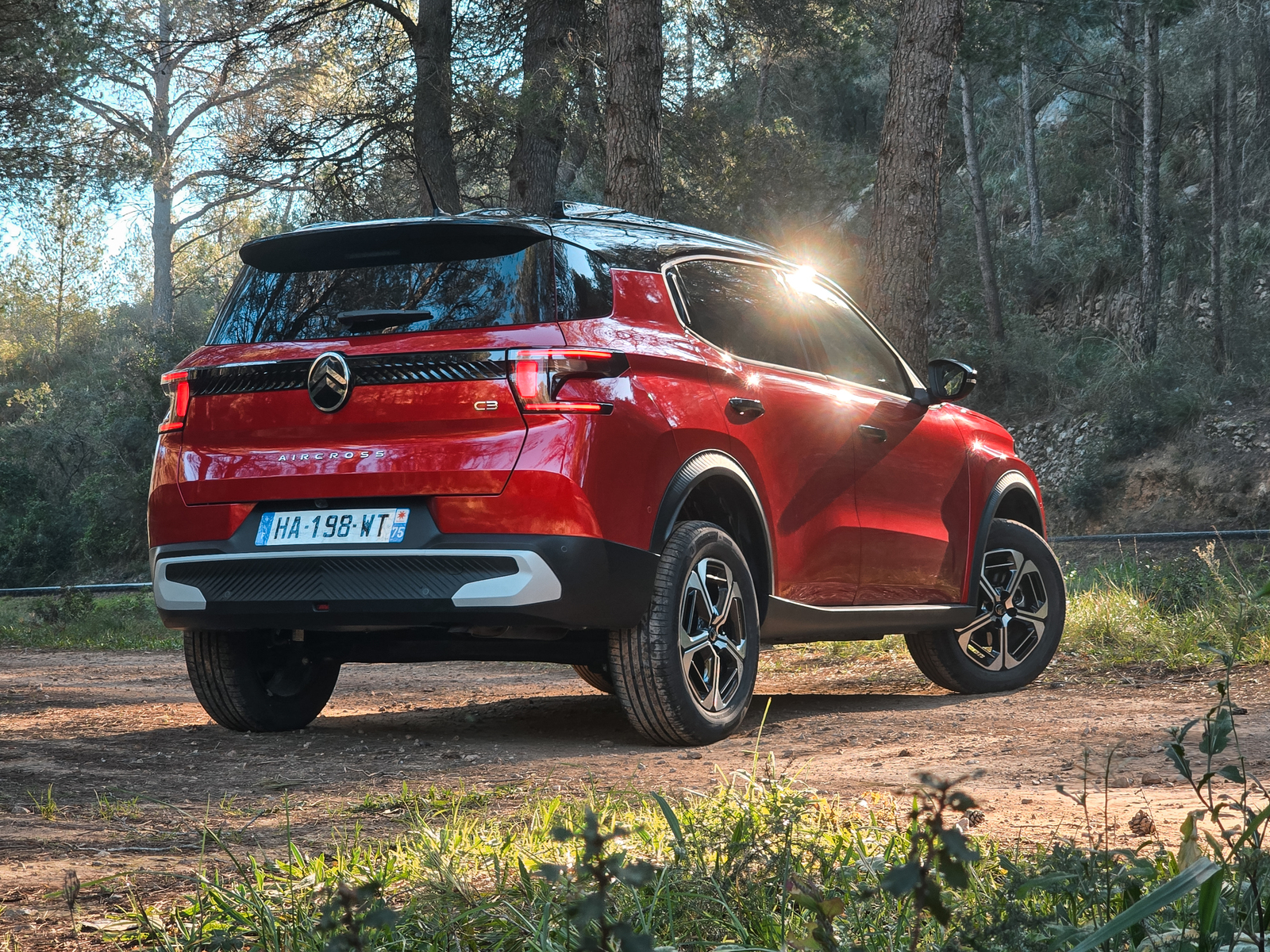 Nowy Citroen C3 Aircross tył