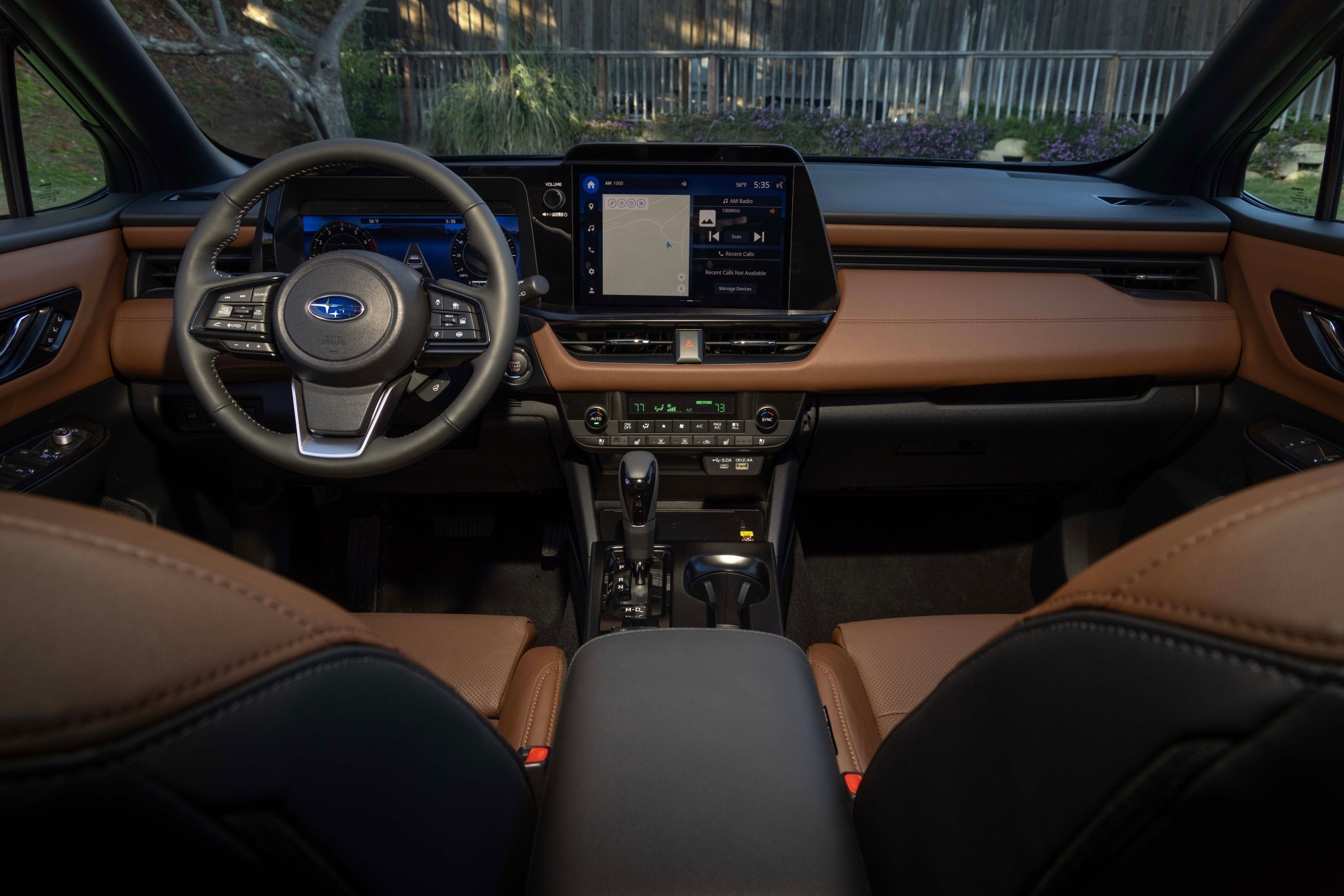 Subaru Outback wnętrze