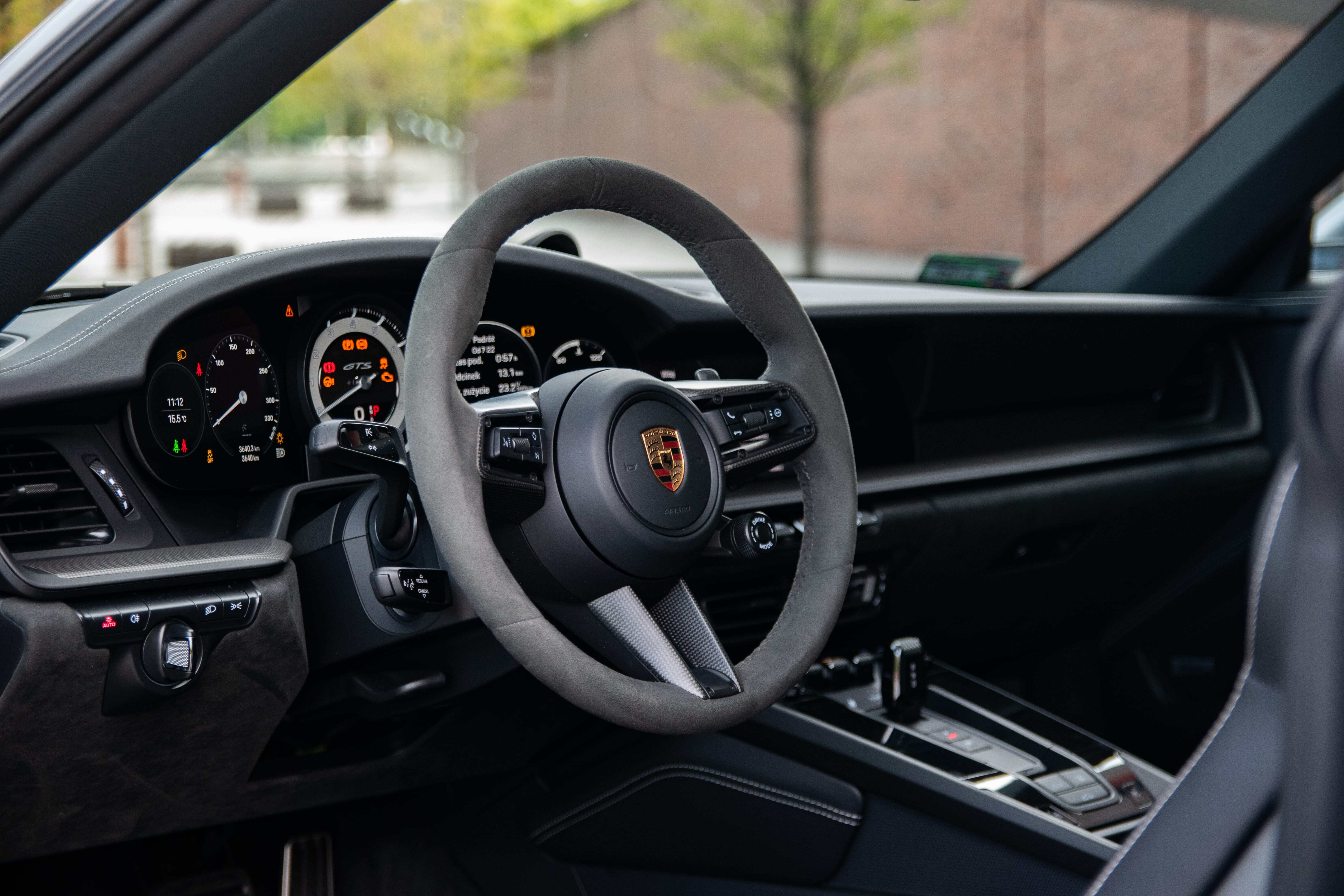 911 GTS kierownica