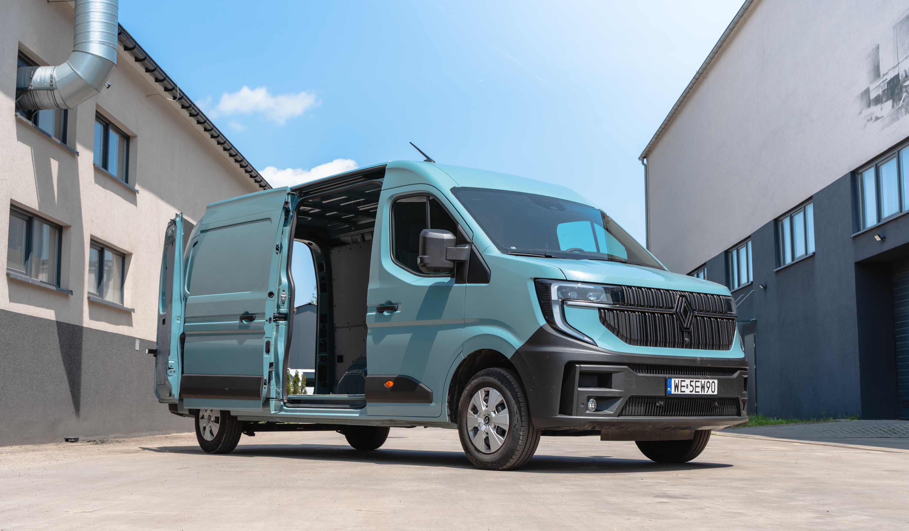 Samochód dostawczy Renault Master - ładowność, osiągi, wygląd