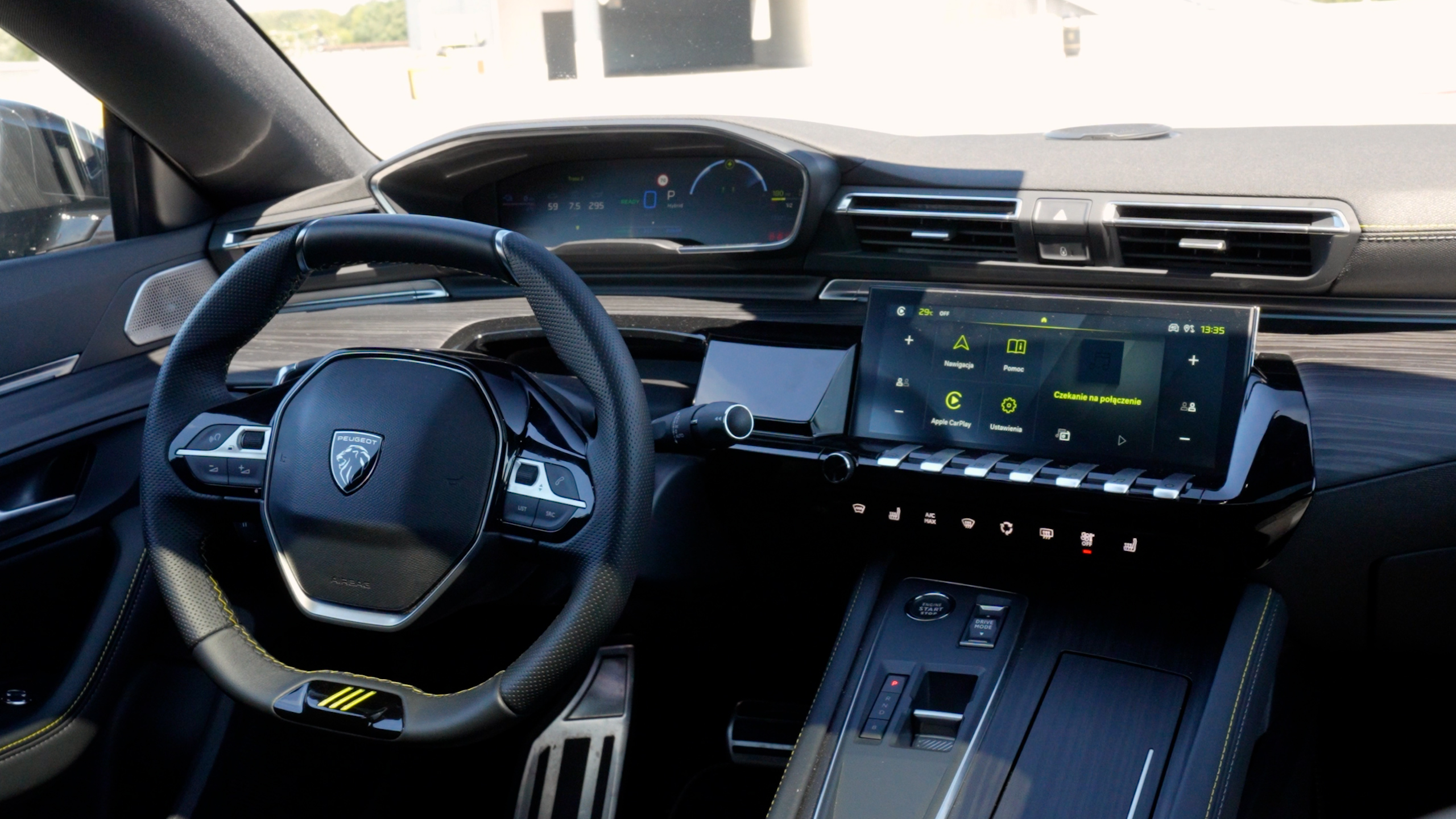 Peugeot 508 PSE kokpit