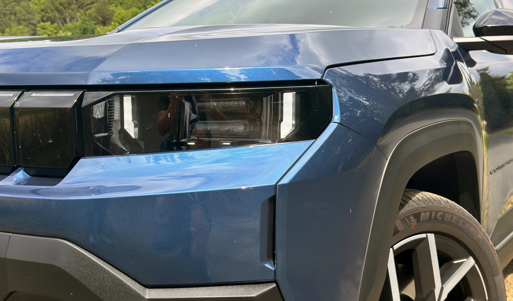 Jeep Compass przednia lampa