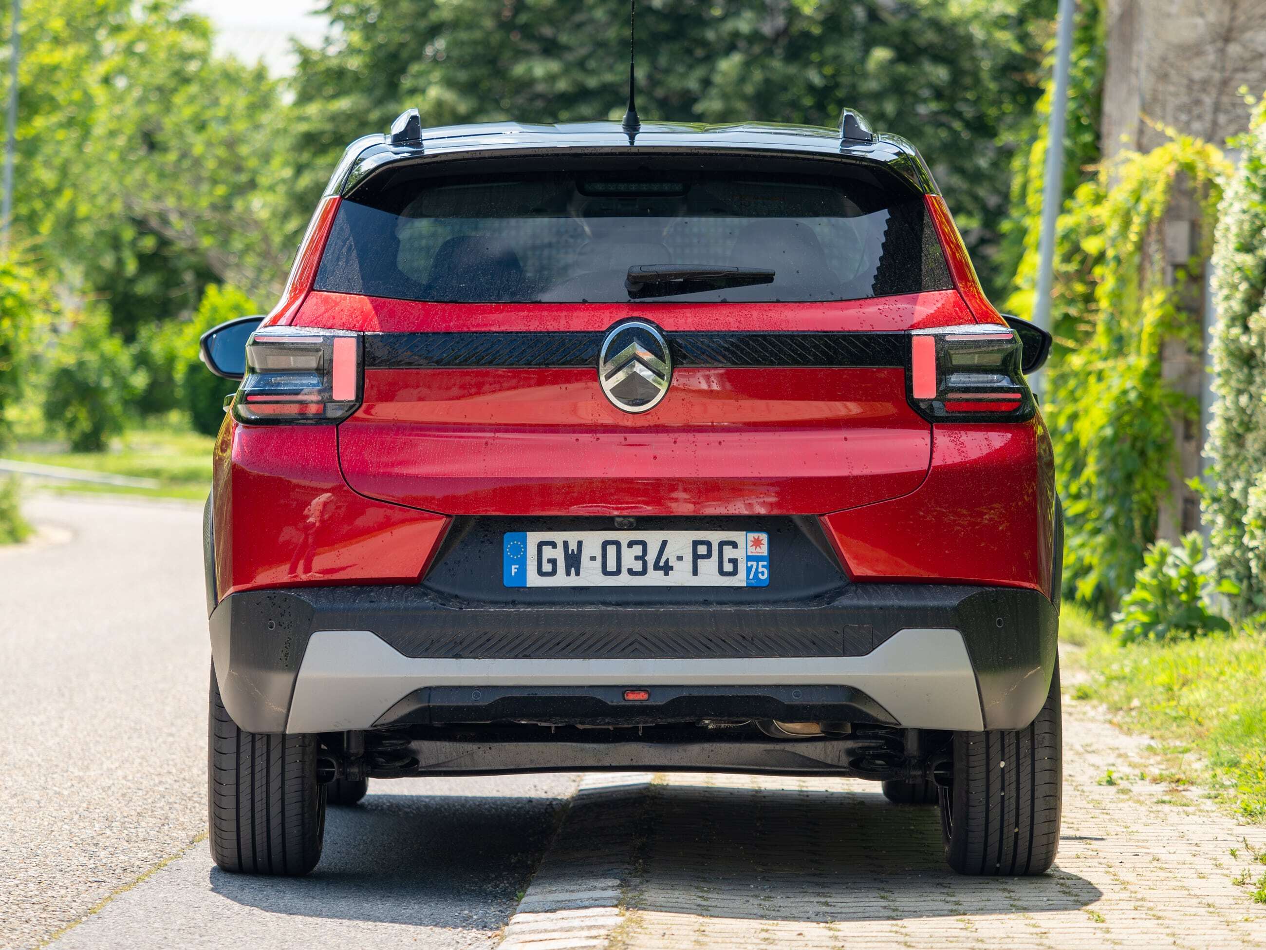 Citroen C3 tył światła