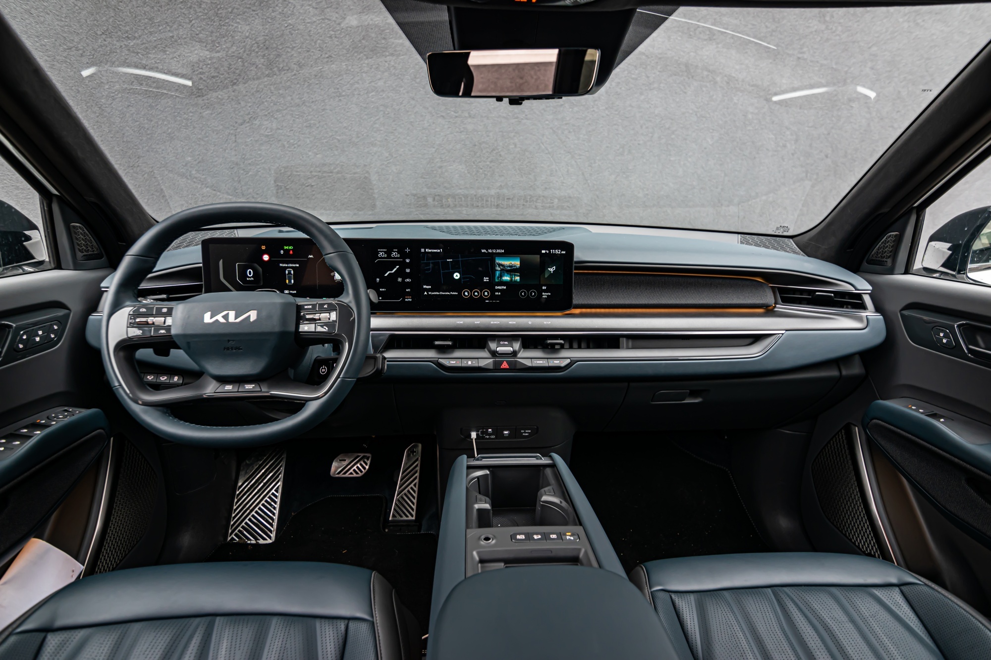 Kia EV9 wnętrze