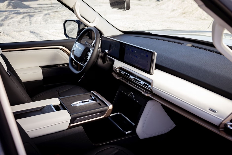 Wnętrze Maxus eTerron 9